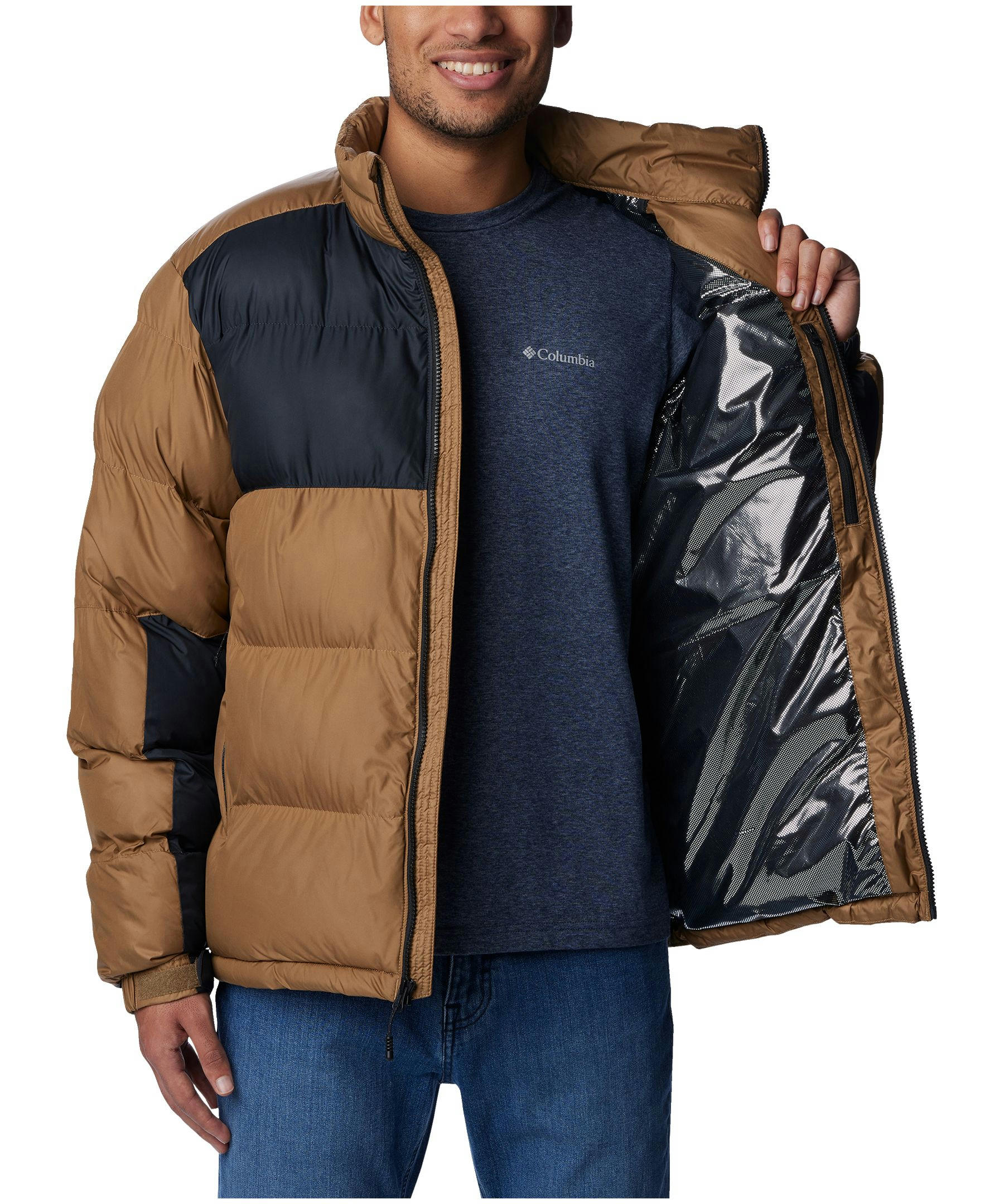 Columbia Men's Pike Lake II Omni-Heat Water Repellent Insulated Puffer Jacket