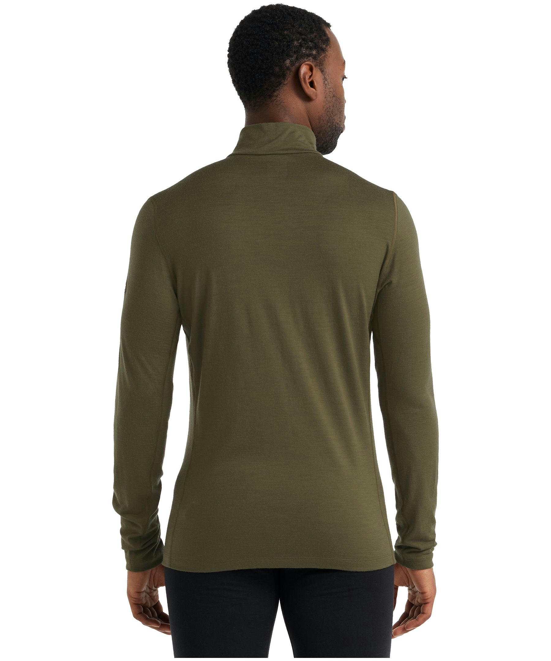 Icebreaker Men's 200 Oasis Long Sleeve Half Zip Base Layer Top