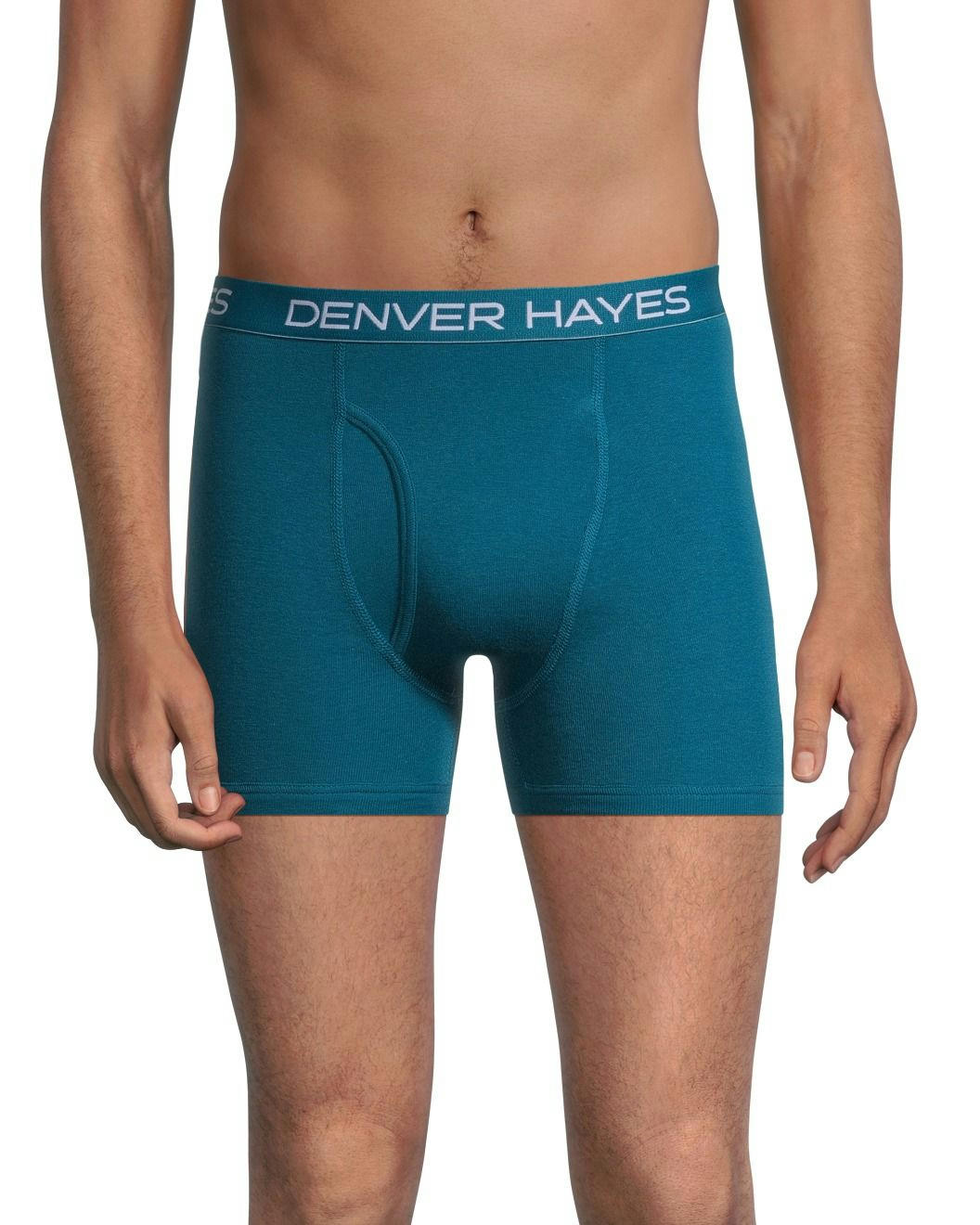 Denver Hayes Men's 3 Pack Solid Boxer Briefs