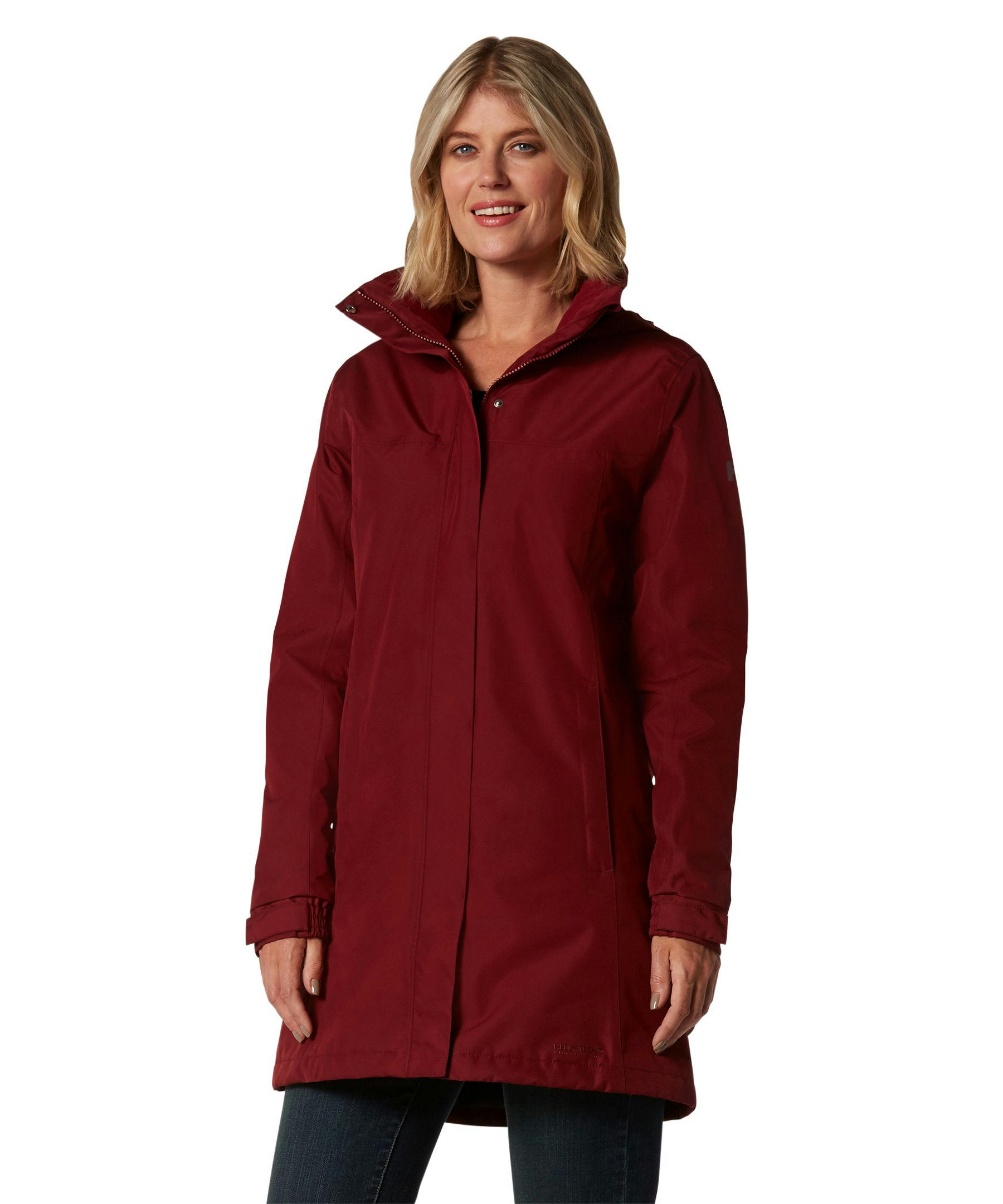Helly Hansen Women's Aden Insulated Waterproof Long Length Rain Jacket
