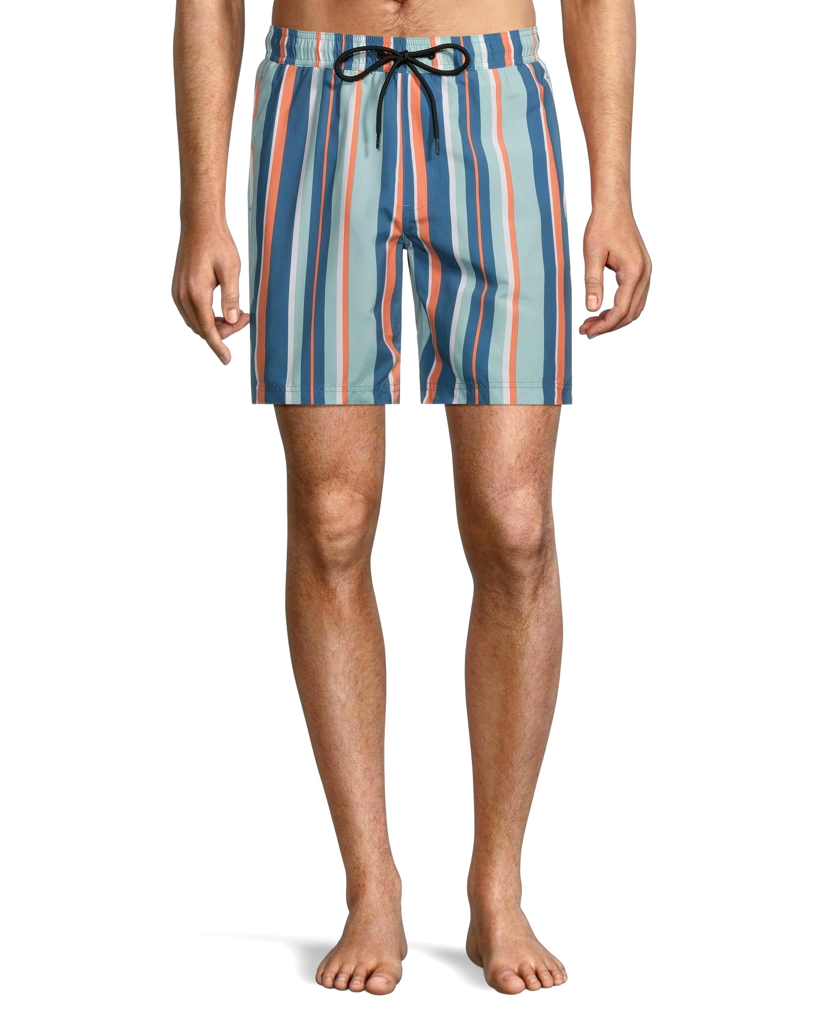 EXP Men's Camo Mid Rise Swim Shorts