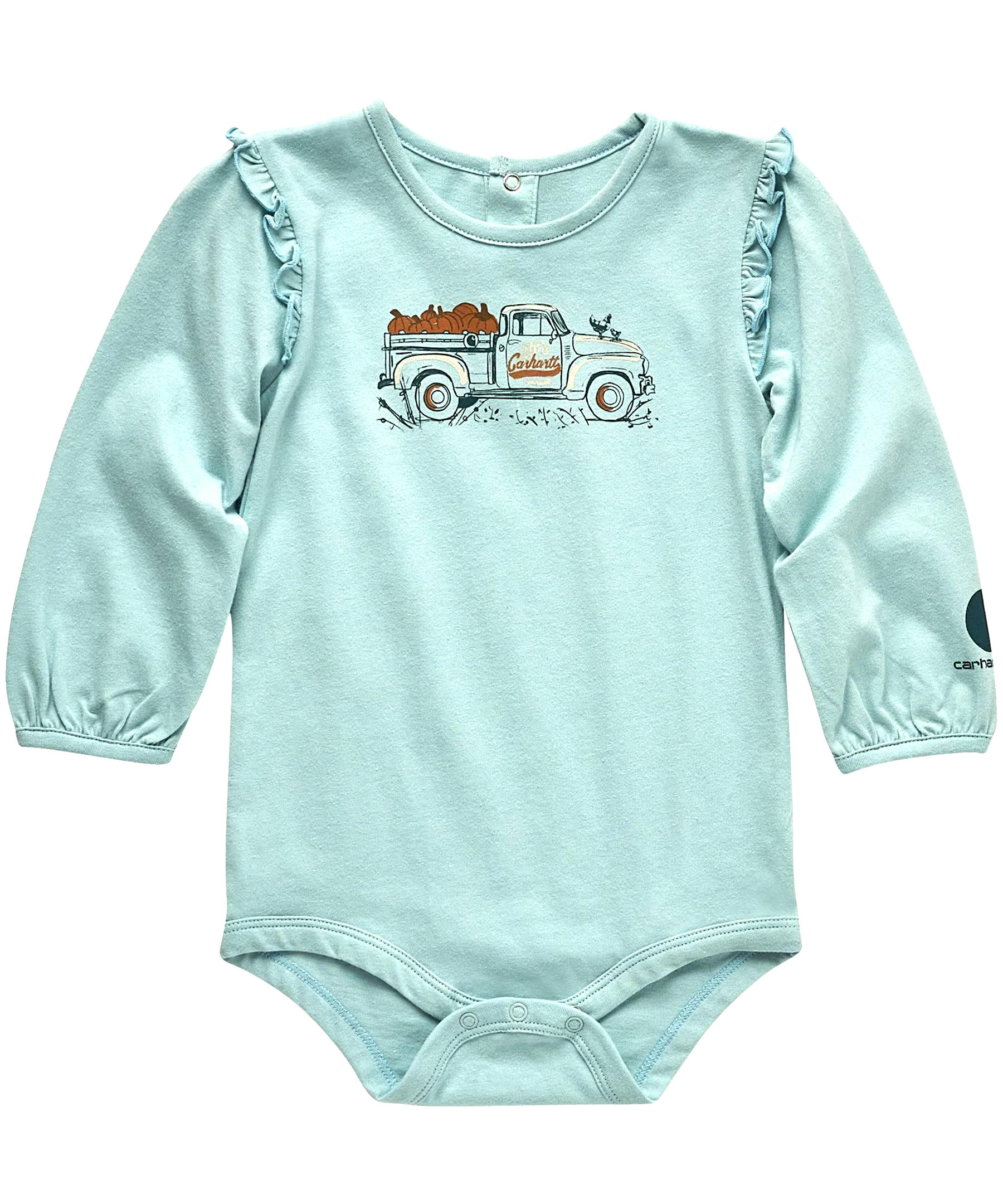 Carhartt Baby Girl's Long Sleeve Graphic Bodysuit