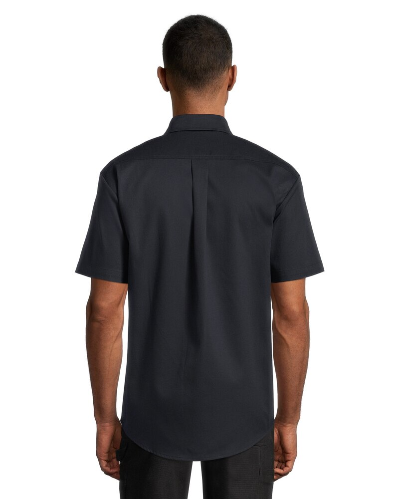 Dakota WorkPro Series Men's Snap Front Stretch Poly Cotton Short Sleeve Work Shirt