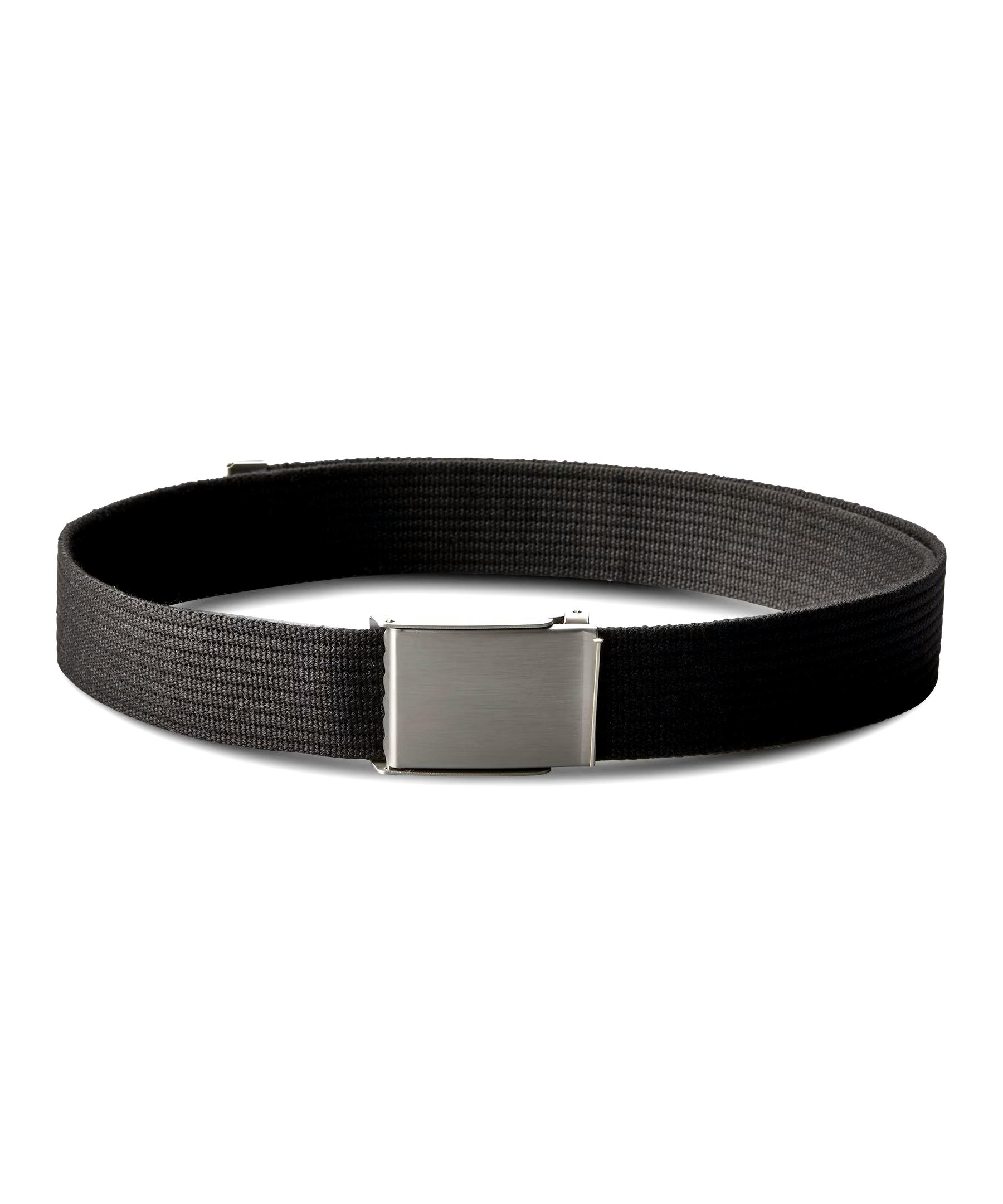 Denver Hayes Men's 1.5 Inch Easy Flip Buckle Web Belt - Black
