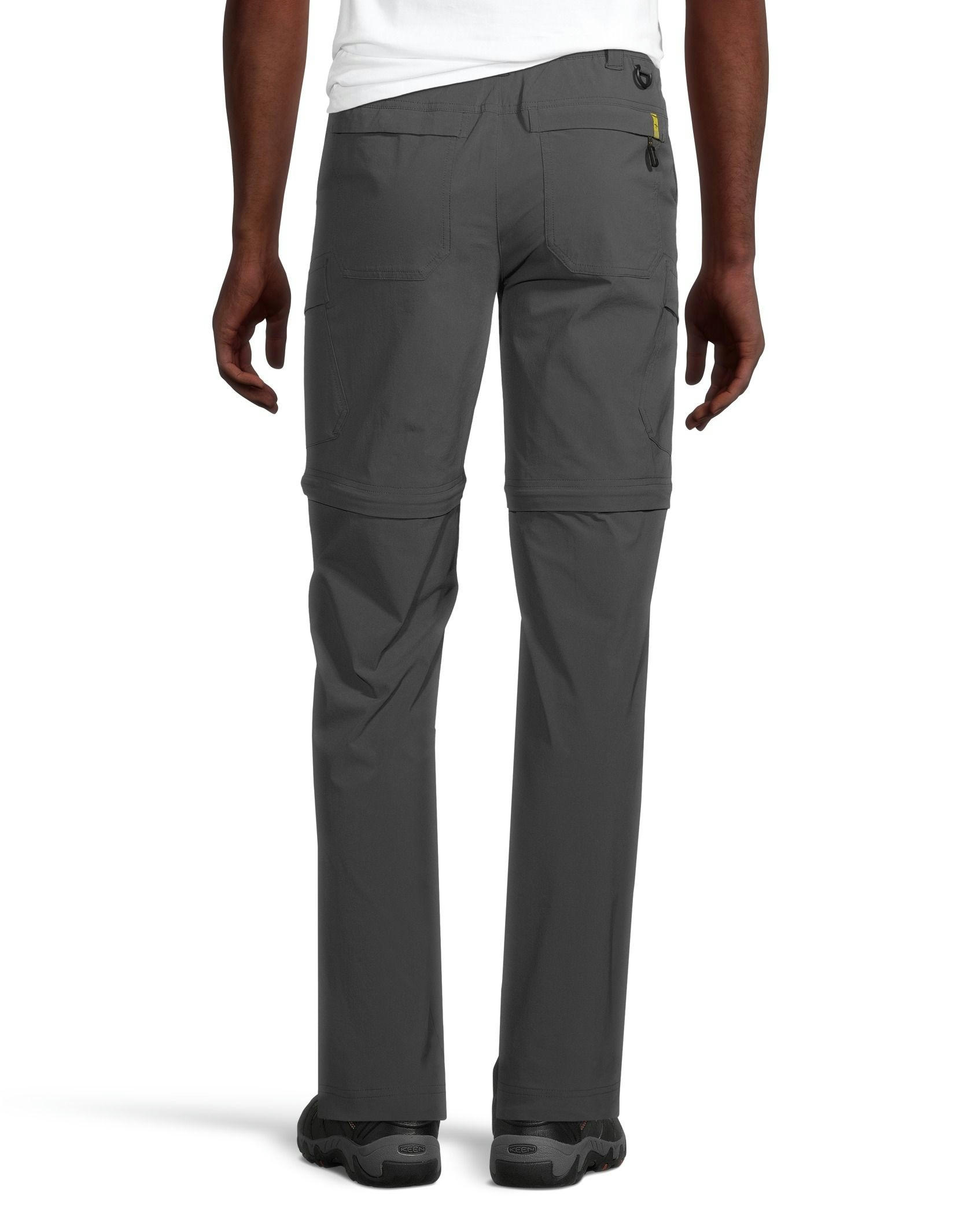 WindRiver Men's Tick and Mosquito Repellent UV Blocker Zip Off Pants