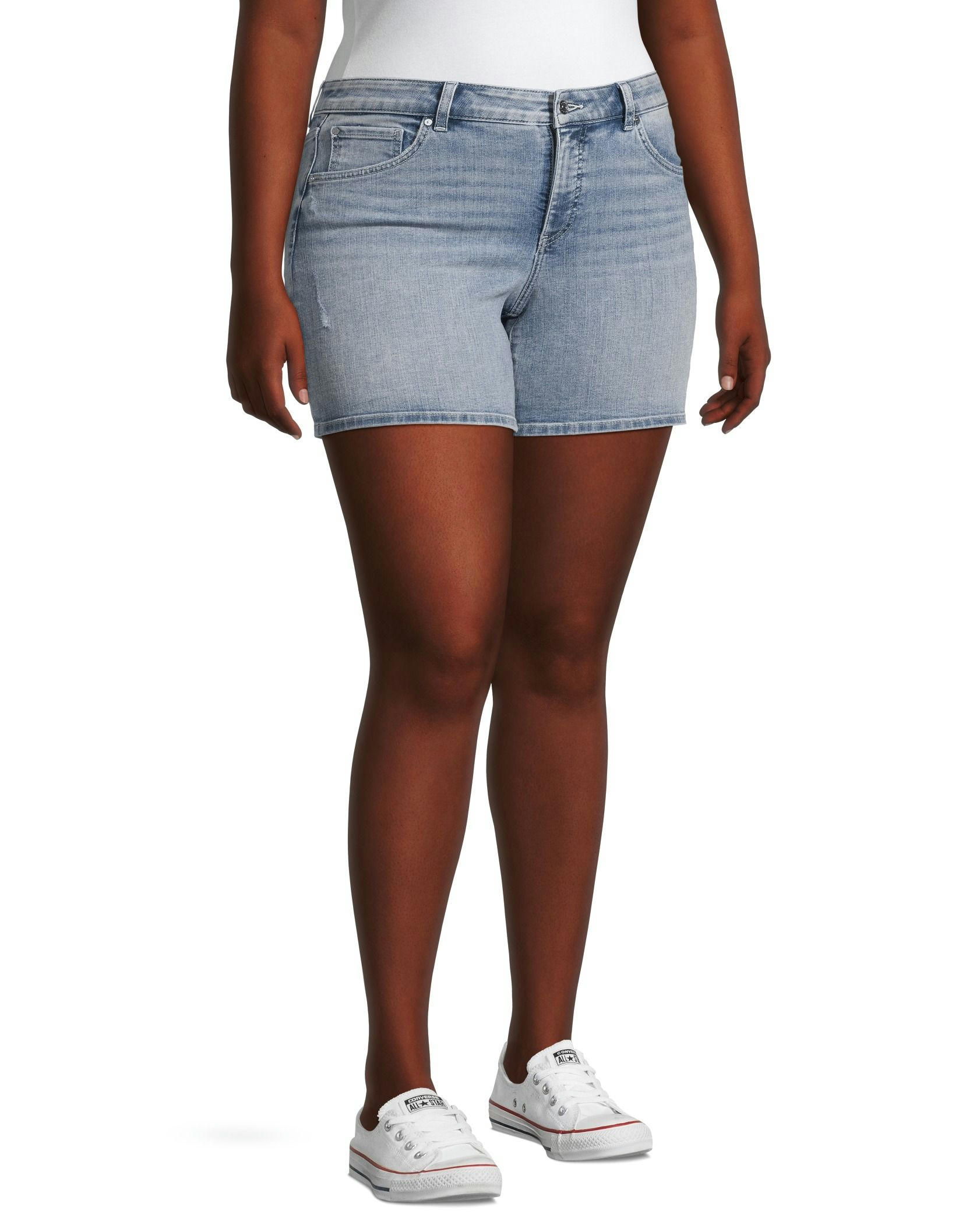 Denver Hayes Women's Curvy Fit Jean Shorts