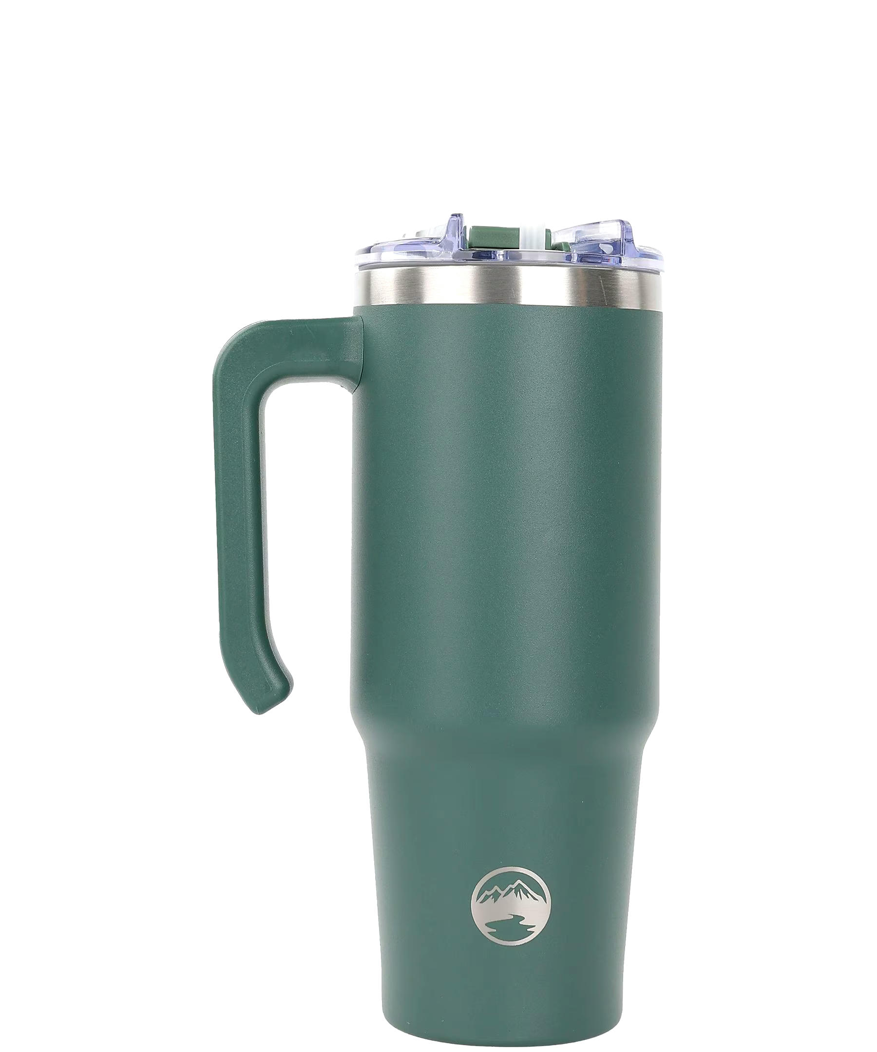 WindRiver 30 oz Tumbler with Straw and Handle