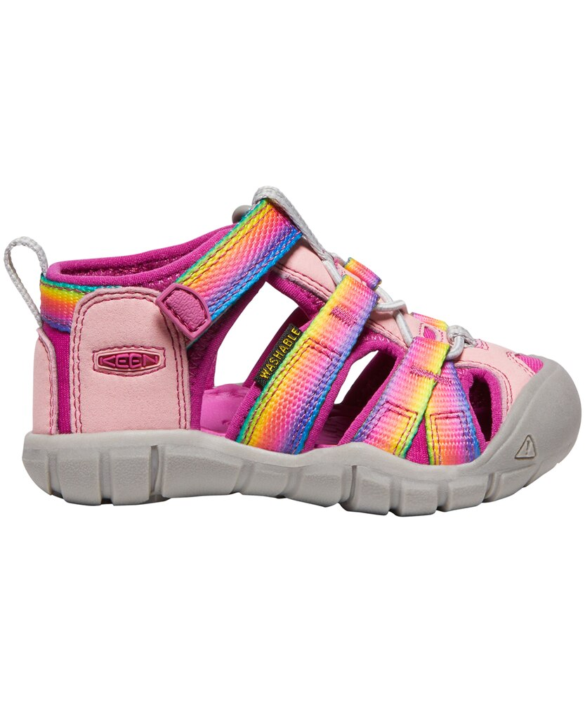Keen Canada Outdoor Toddler Seacamp II CNX-T Sandals - Rainbow/Festival Fuchsia