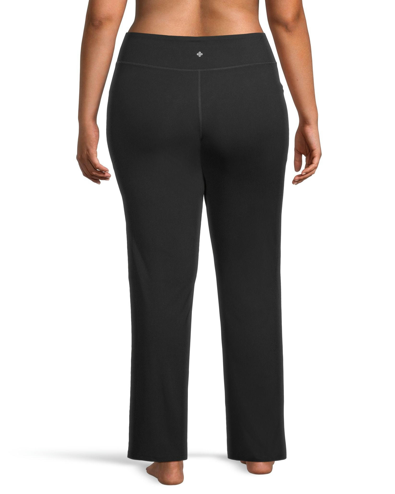 Shambhala Women's Live-In Comfort FreshTech Comfort Dry Mid Rise Straight Leg Pants