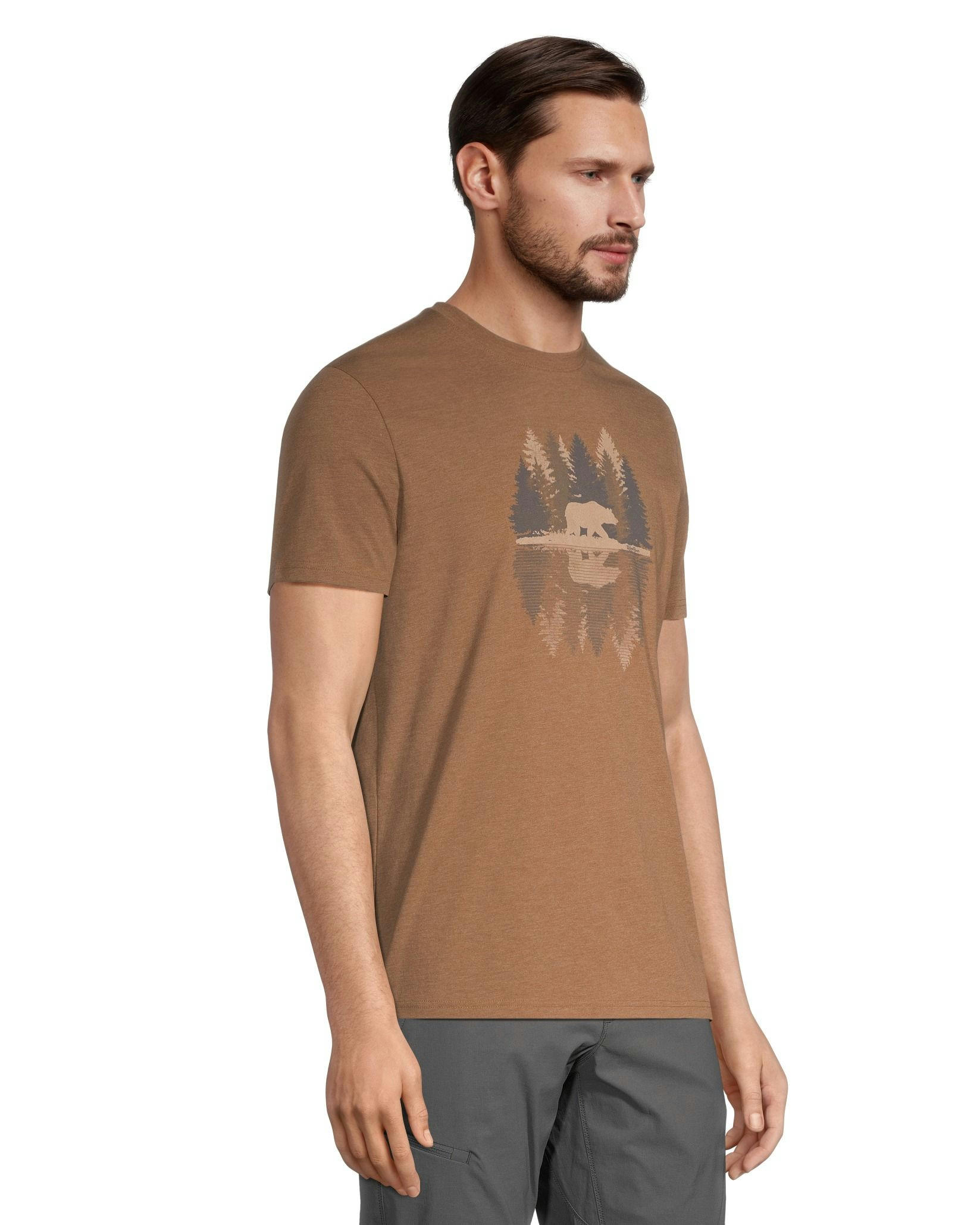 WindRiver Men's Bear Graphic T Shirt