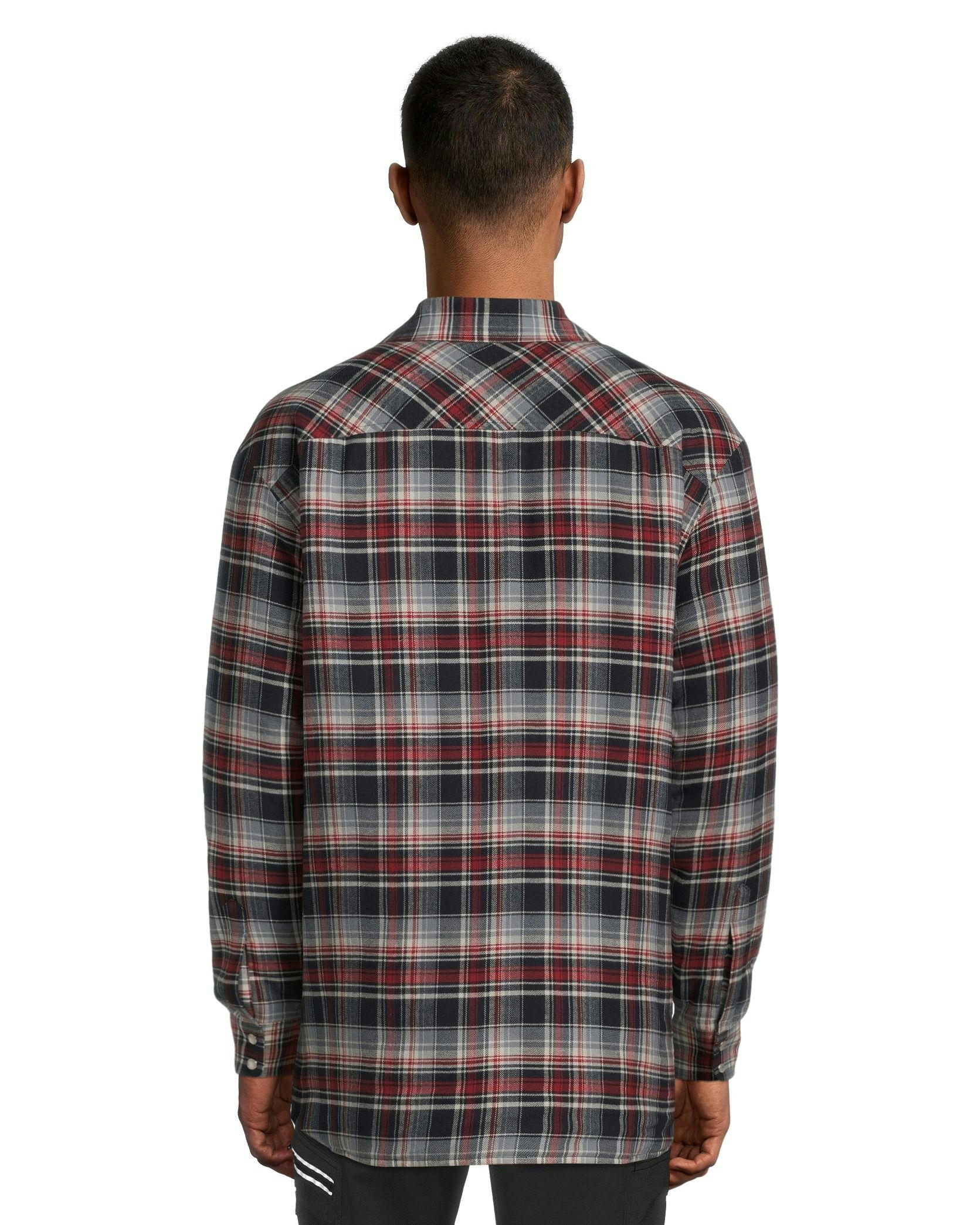 Aggressor Men's Snap-Front Insulated Quilted Flannel Work Shirt