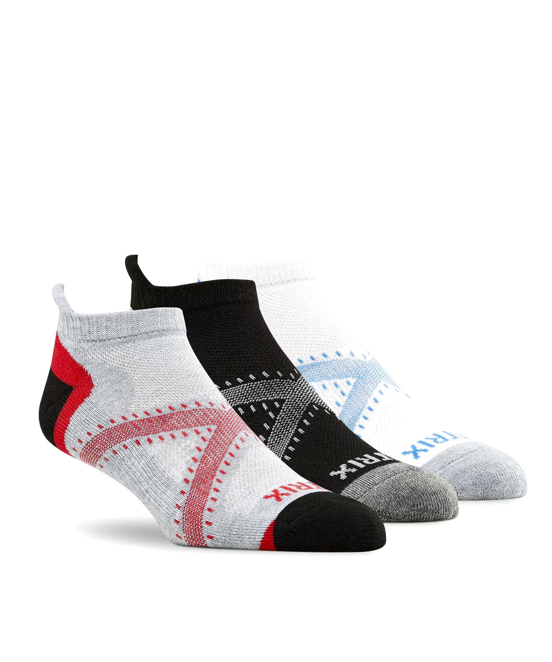 Matrix Men's BOGO Low Cut Sport Socks, 3 Pack