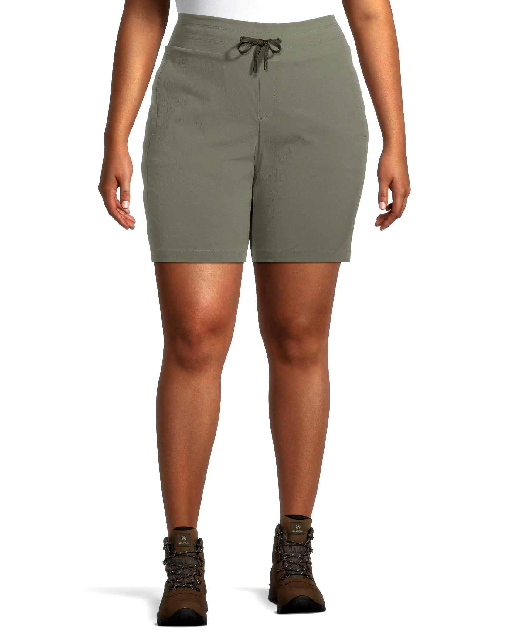 WindRiver Women's Water Repellent Hyper-Dri 1 High Rise Pull On Shorts