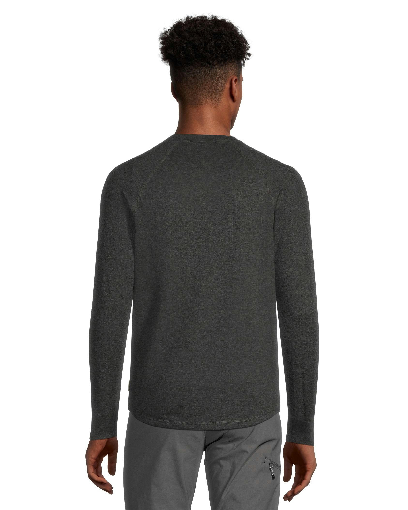 WindRiver Men's Long Sleeve Double Layer Henley