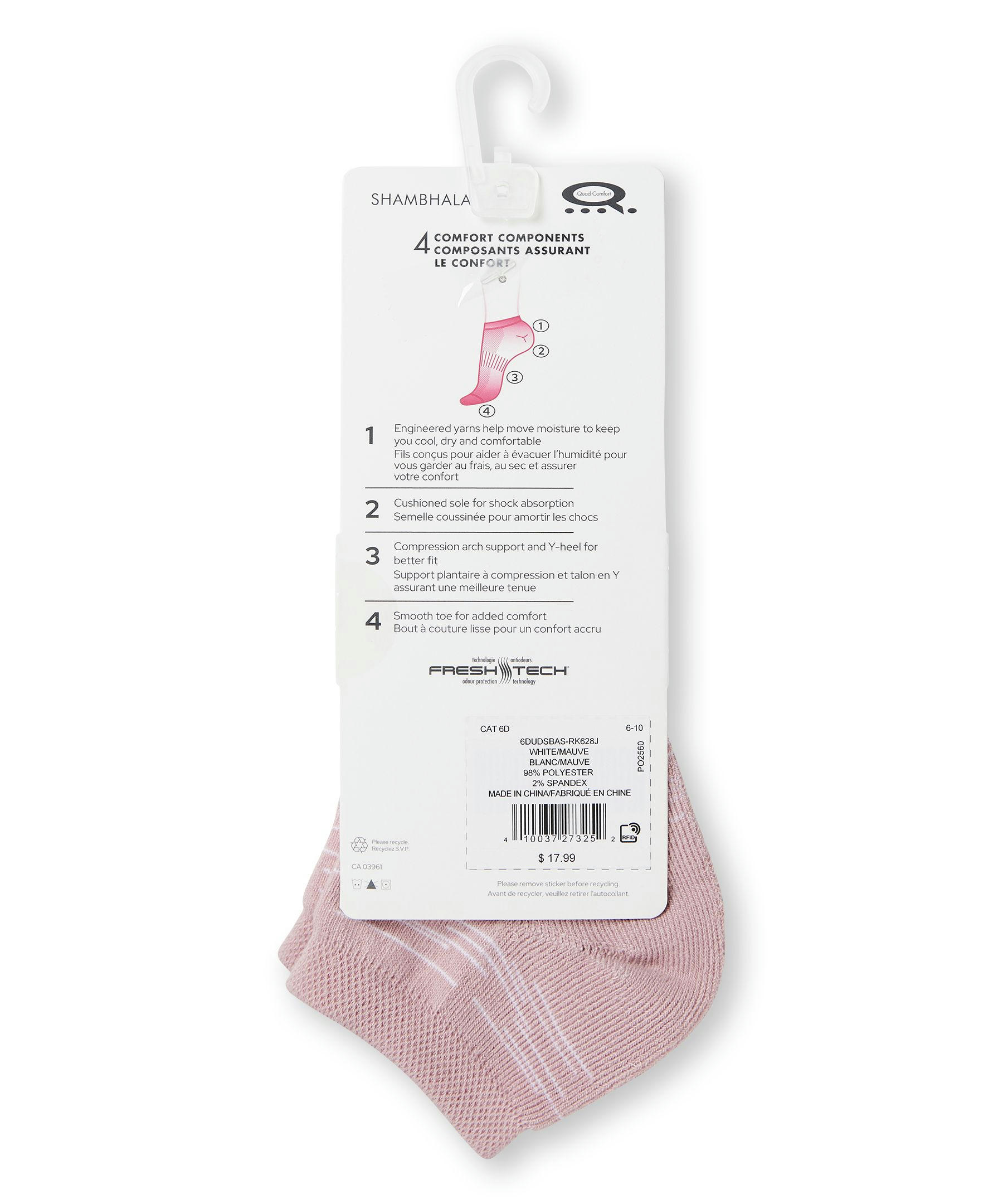 Shambhala Women's 3-Pack Low Cut Sport Socks