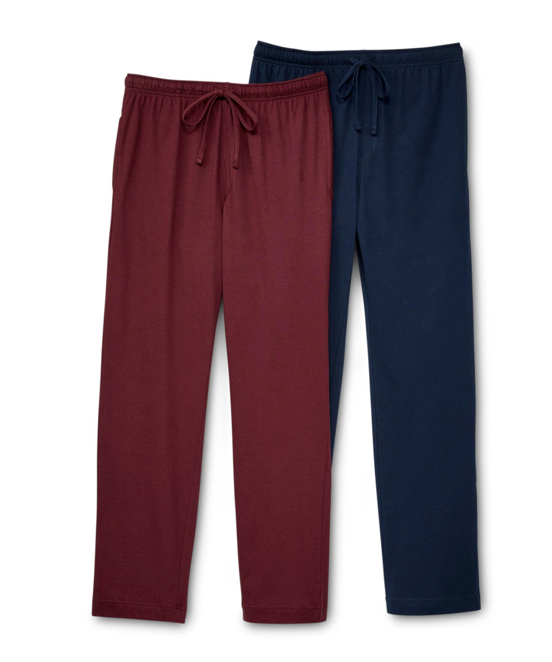Denver Hayes Men's 2 Pack Jersey Lounge Pants