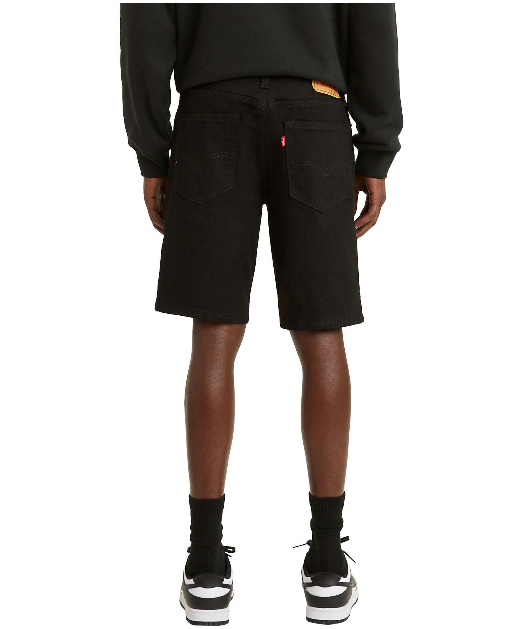 Levi's Men's Flex Standard Mid Rise Regular Fit Jean Shorts - Black