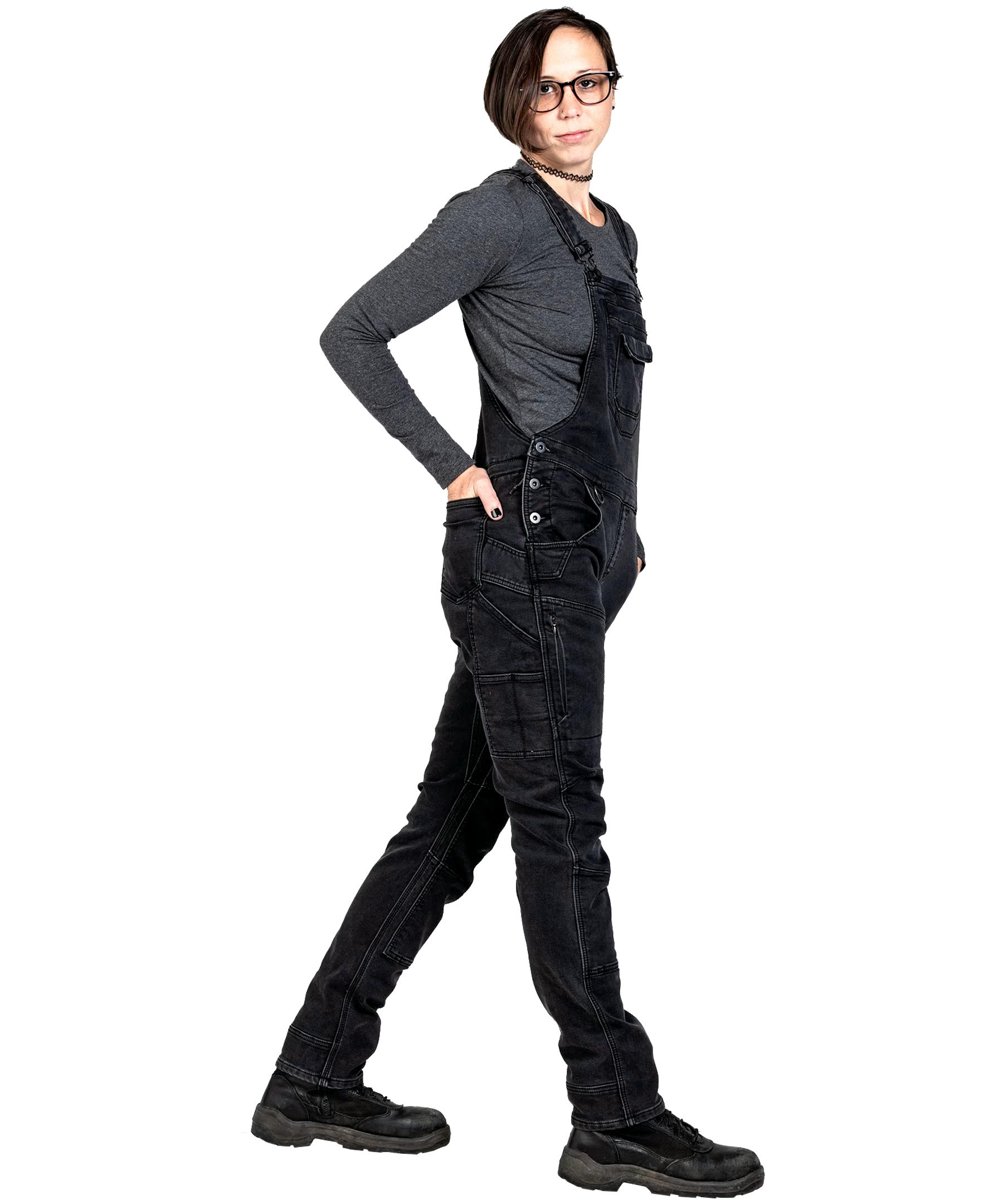 Dovetail Workwear Women's Freshley Dropseat Thermal Insulated Work Overalls