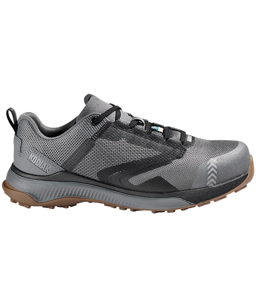 Kodiak Men's Quicktrail Low Composite Toe Composite Plate OrthoLite ComfortZone Safety Hikers