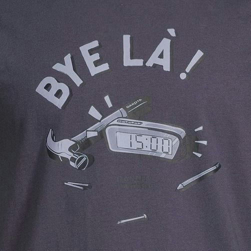 Men's Bye Là Crewneck Ultrasoft Cotton Work T Shirt