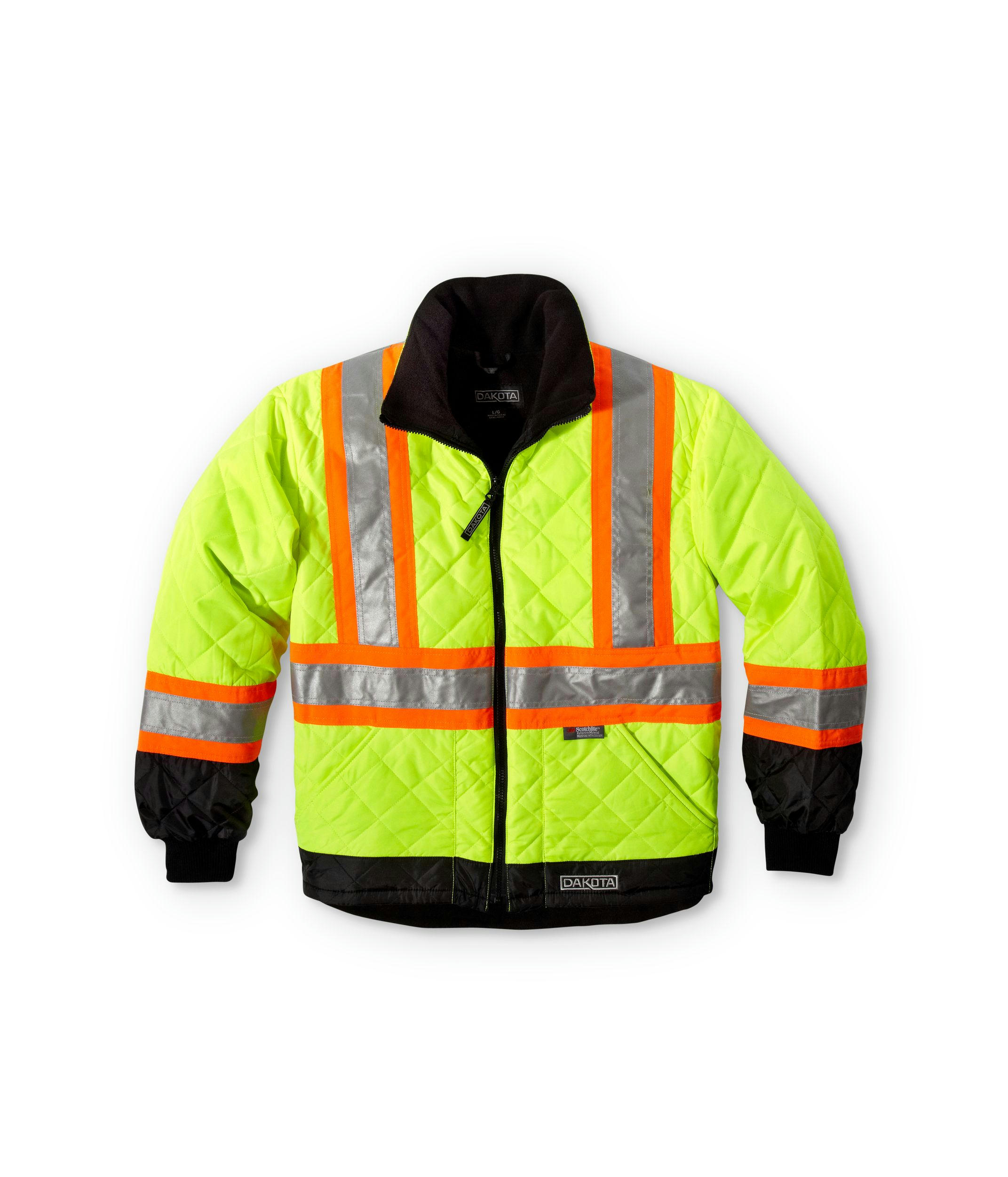 Dakota WorkPro Series Men's Hi Vis T-Max Insulated Freezer Jacket