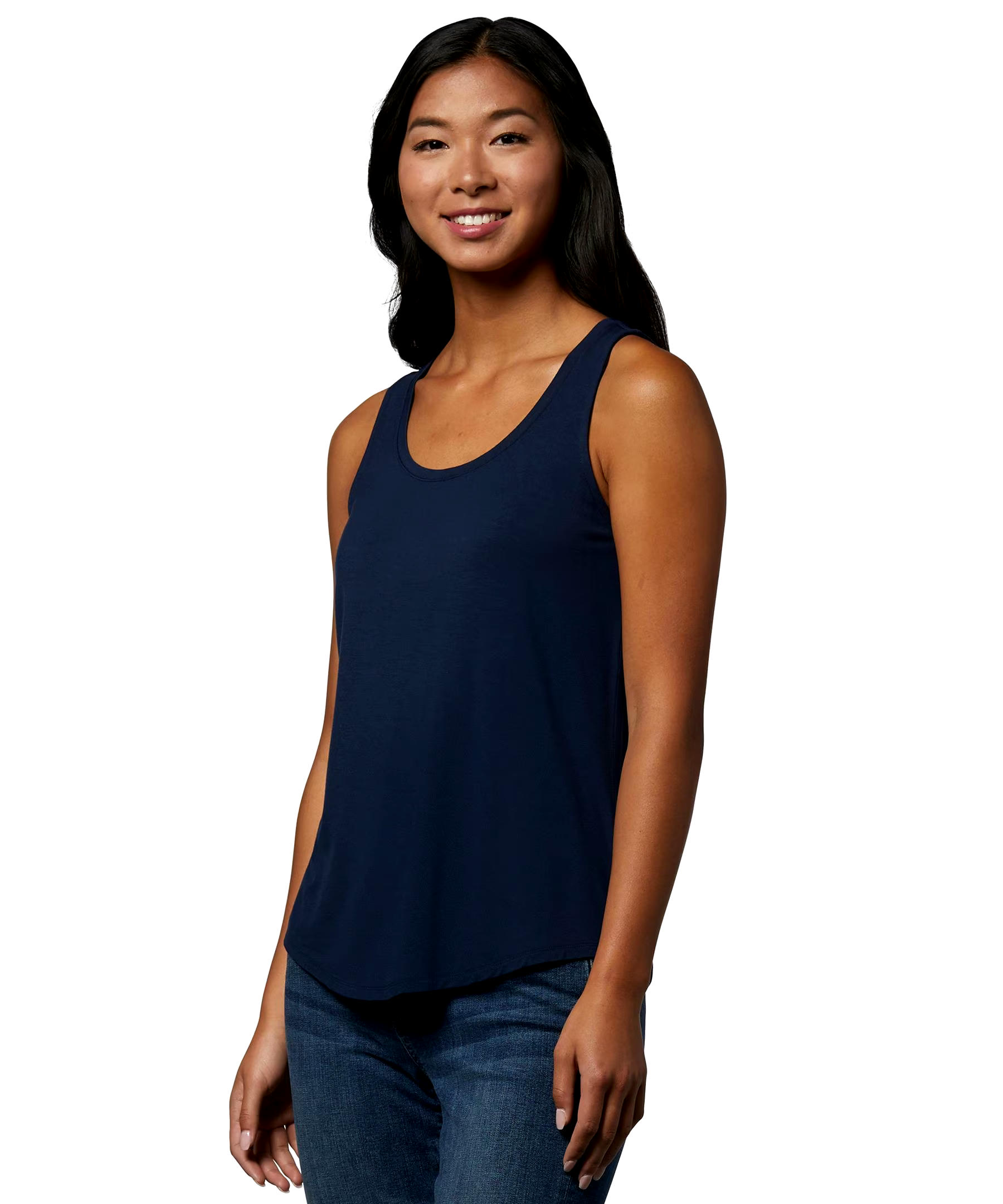 Denver Hayes Women's Relaxed Scoop Neck Tank Top