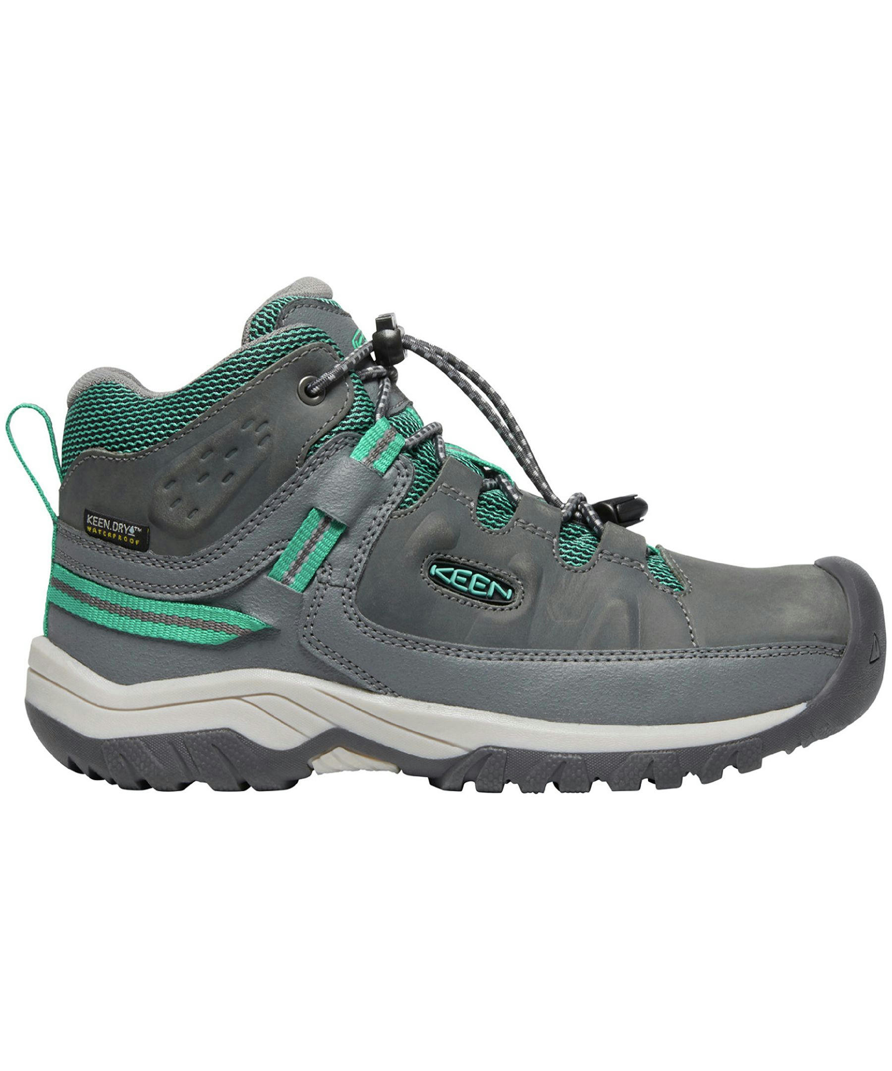 Keen Kids' Pre-School Targhee Mid Hiking Boots, Waterproof