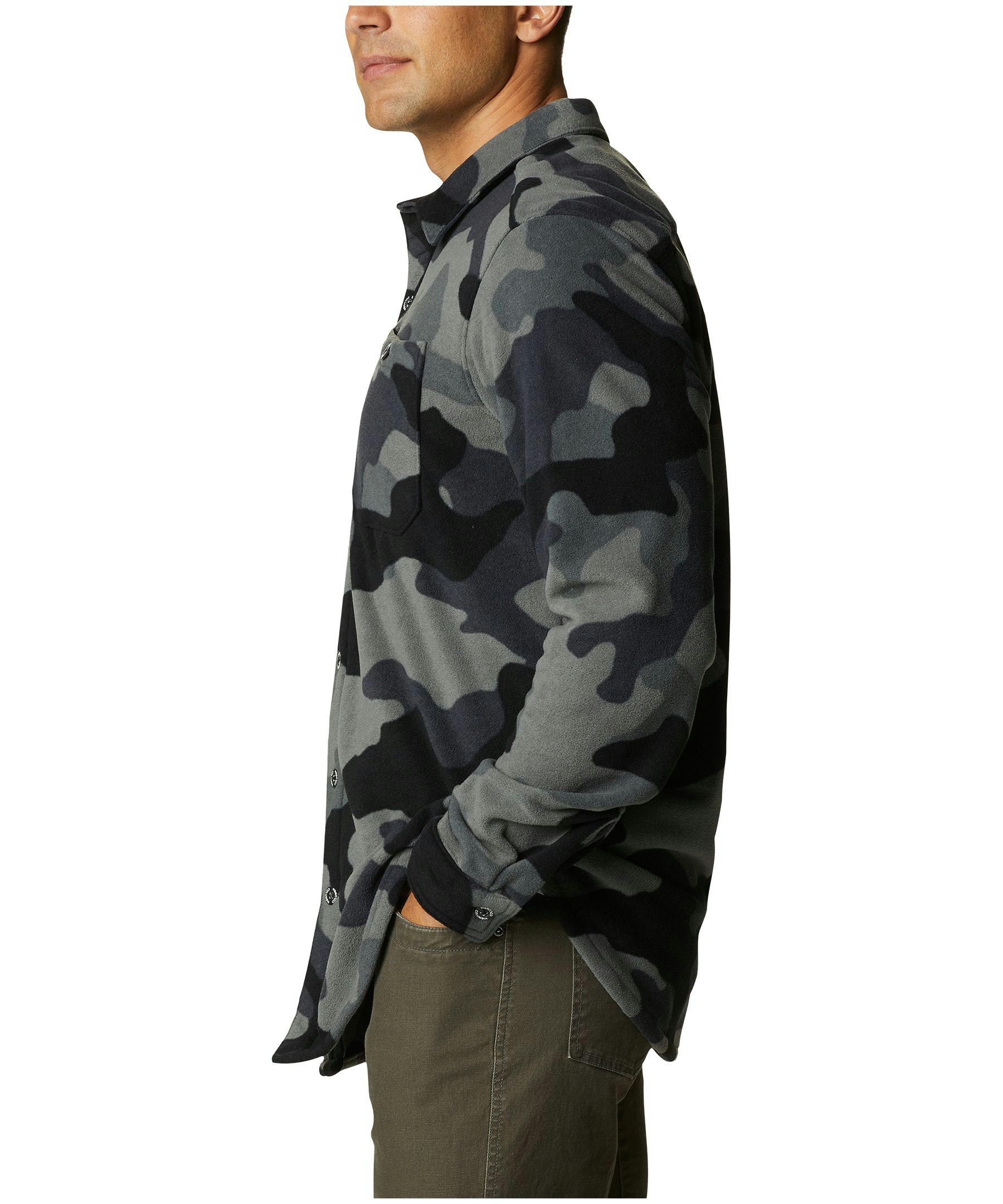 Columbia Men's Flare Gun Fleece Long Sleeve Shirt Jacket