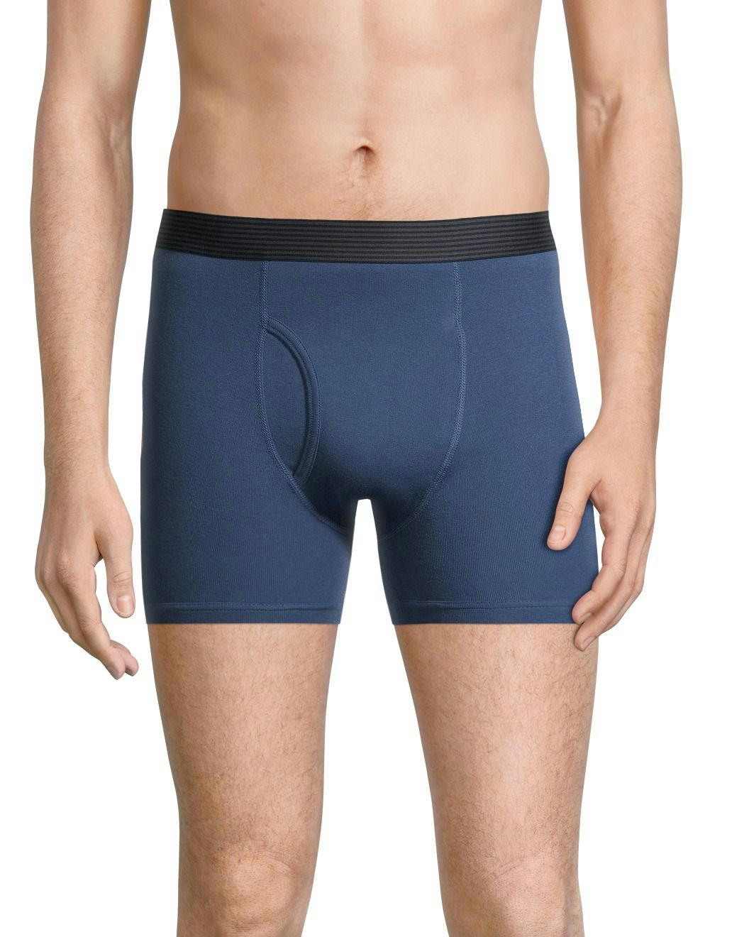 Denver Hayes Men's 4 Pack Classic Boxer Briefs Underwear