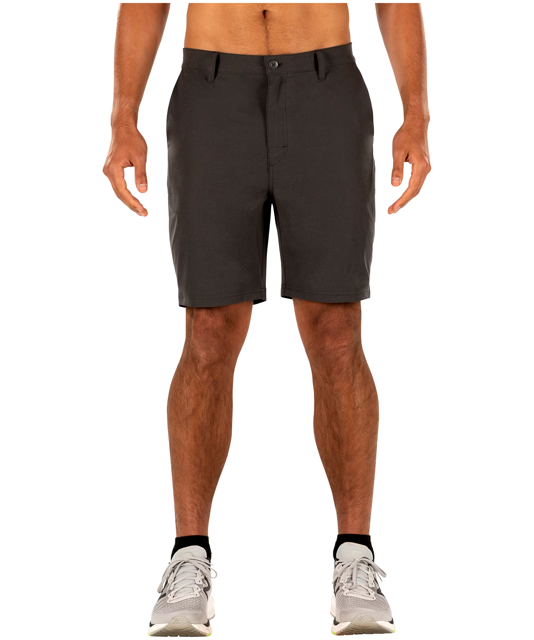 Men's Map Go to Town 2-In-1 Quick Dry Stretch Shorts - Faded Black