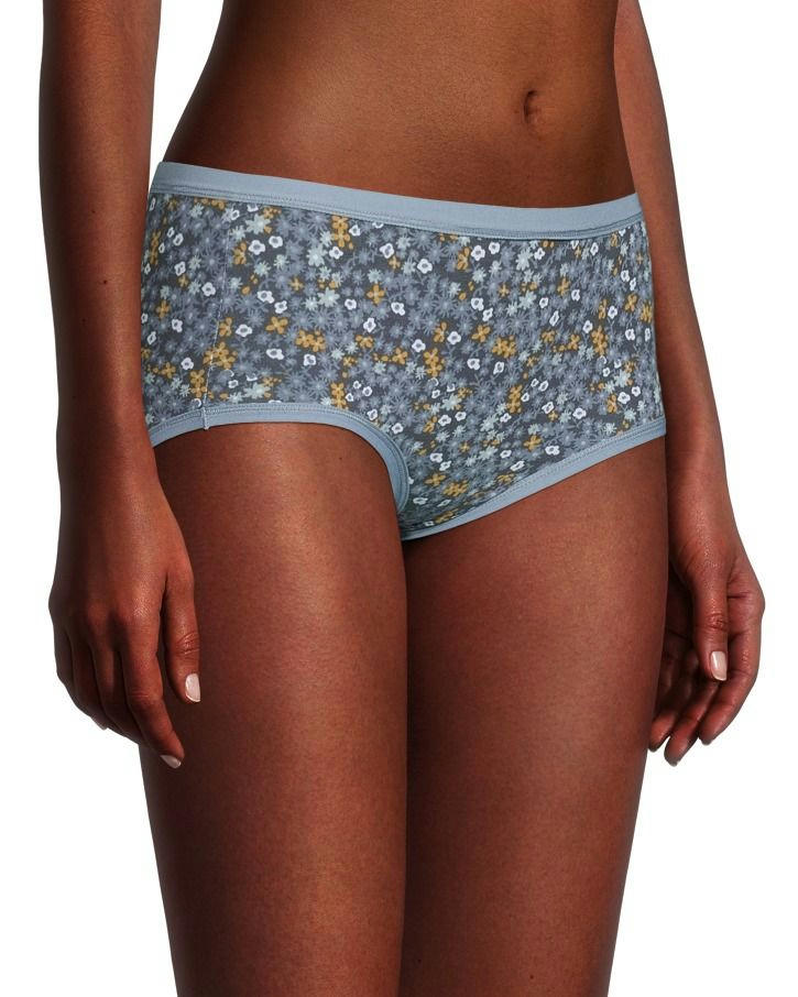 Denver Hayes Women's 2 Pack 4 Way Stretch Perfect Fit Hip Hugger Underwear Briefs