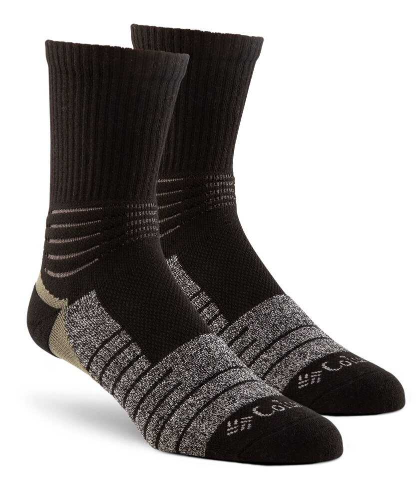 Columbia Men's 2 Pack Mid Crew Hiking Socks