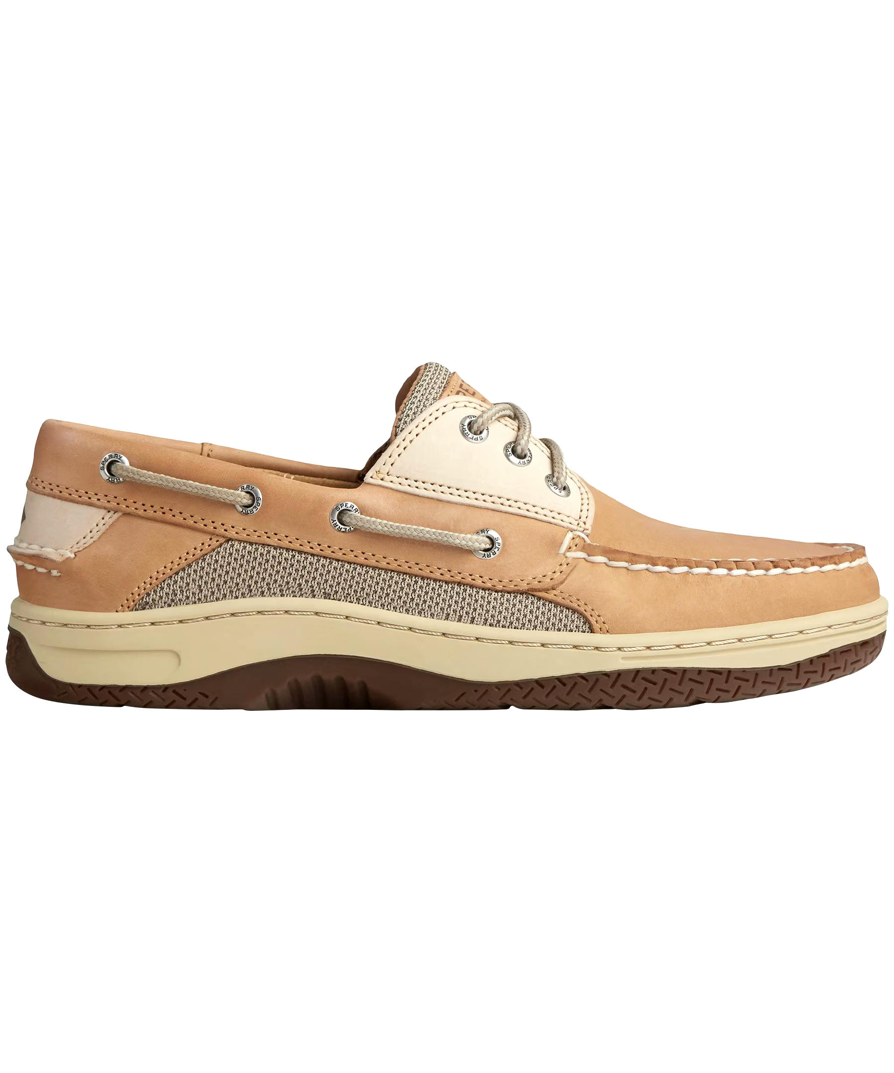 Sperry Men's Billfish 3-Eye Seas Boatshoes -Tan