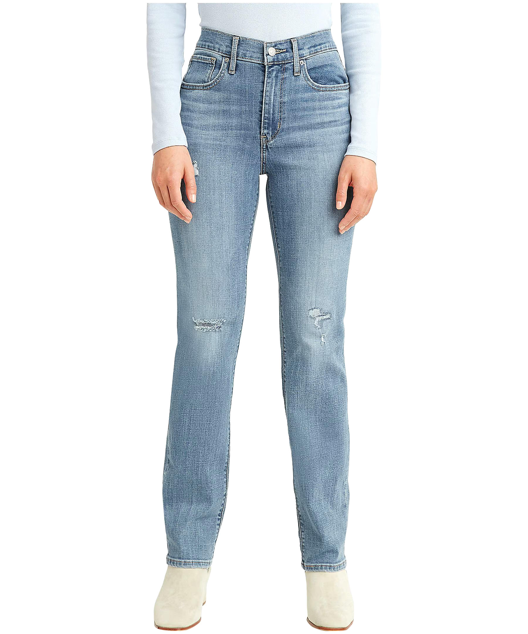 Levi's Women's 724 High Rise Straight Leg Jeans