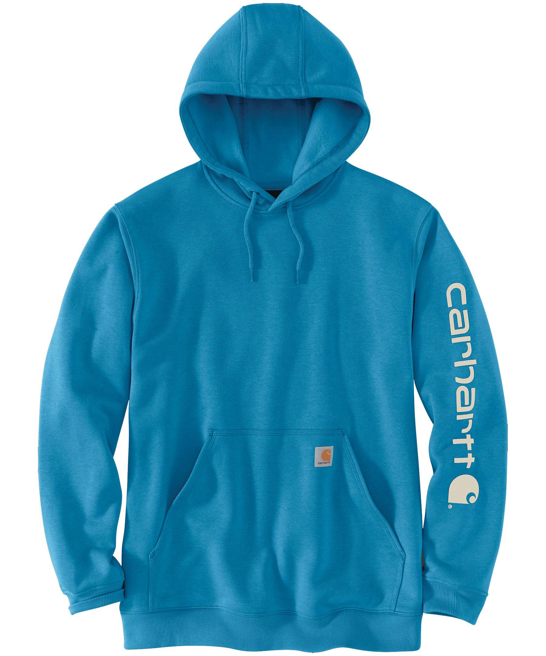 Carhartt Men's Midweight Hooded Logo Sleeve Sweatshirt