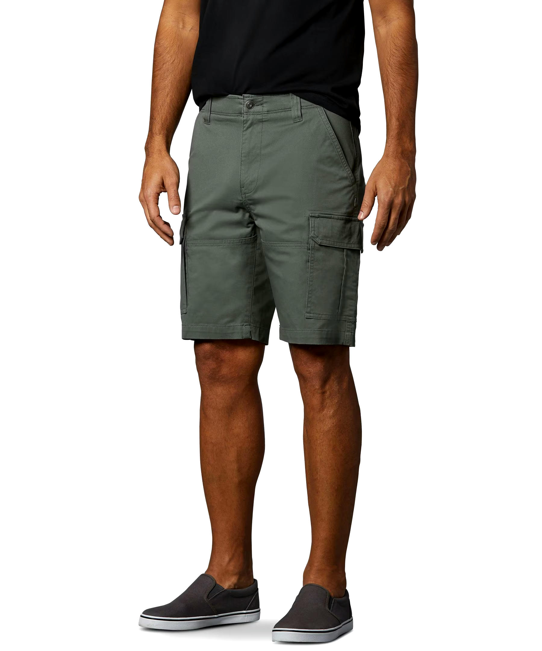Men's Mid Rise Stretch Cargo Shorts