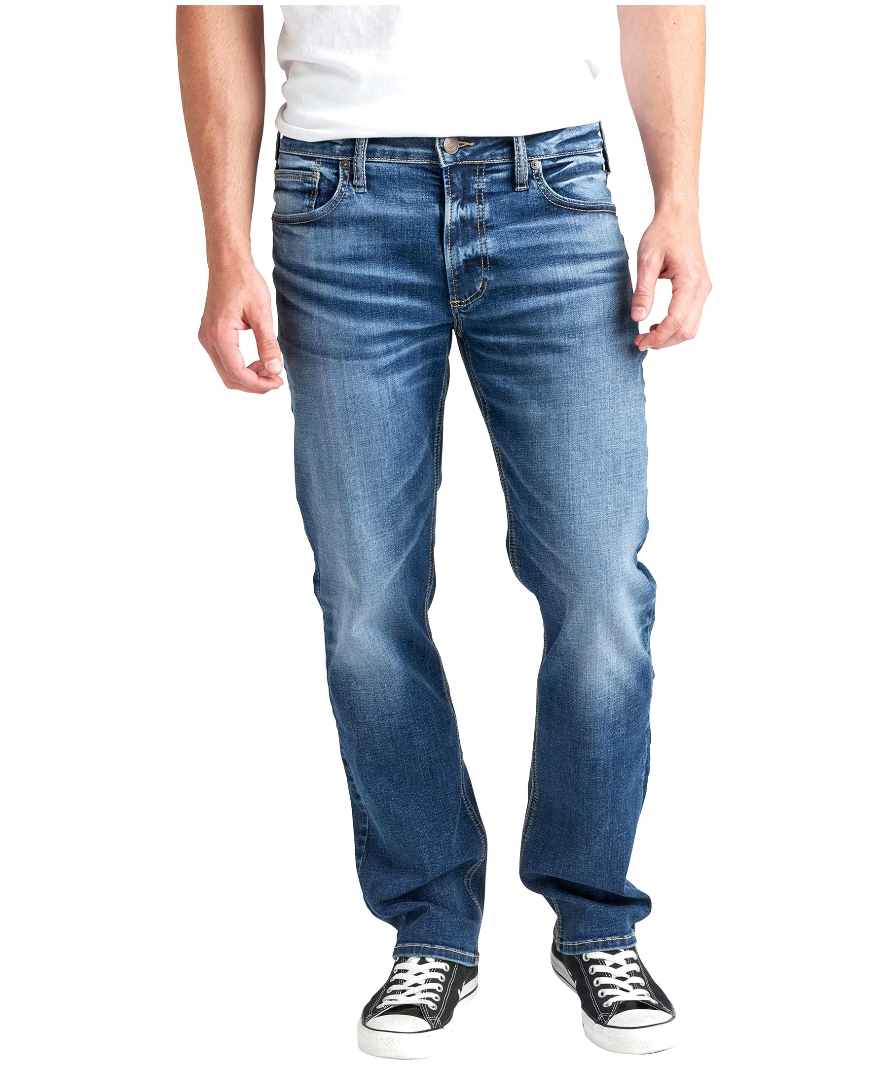 Silver Men's Allan Straight Leg Classic Fit Jeans