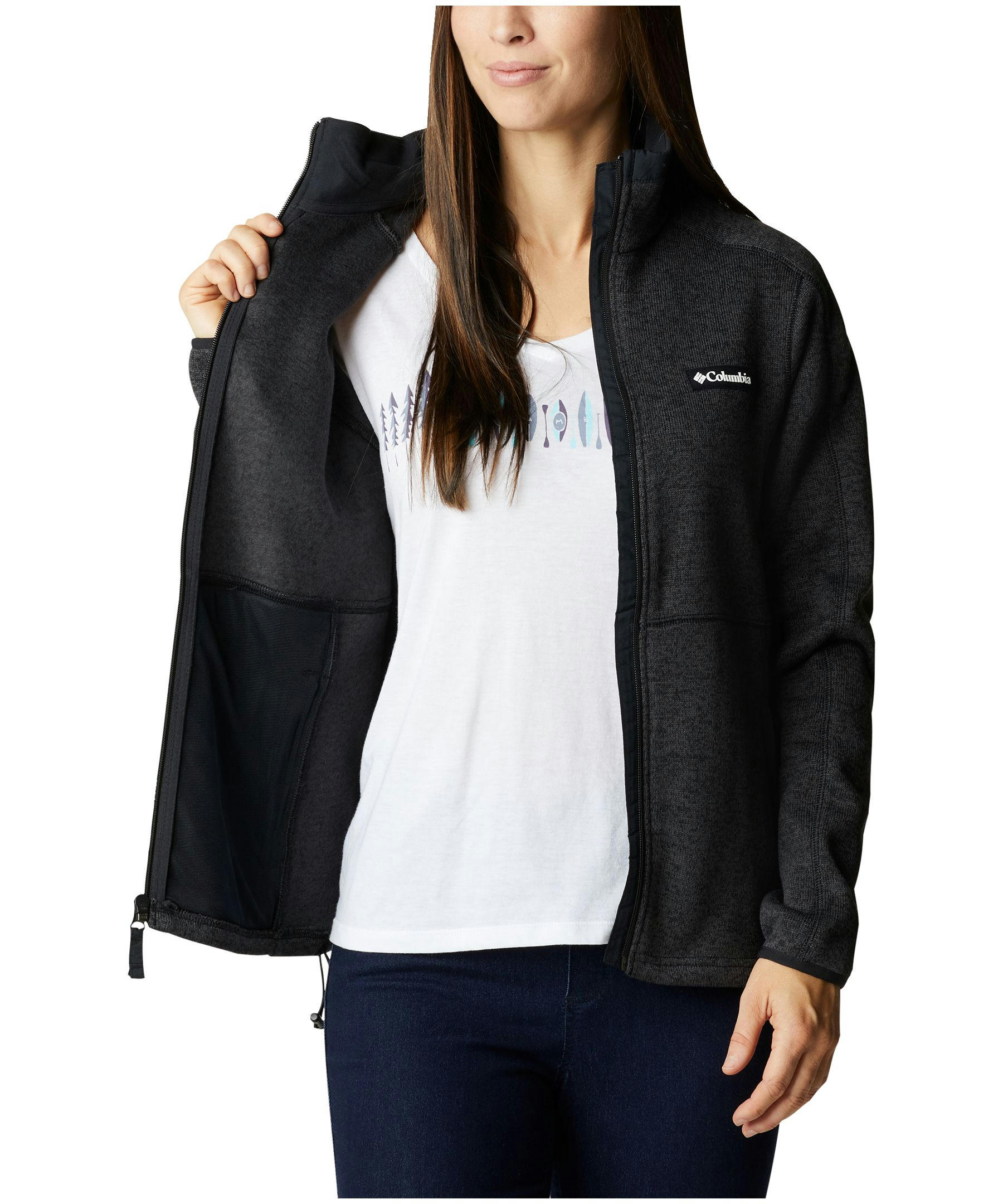 Columbia Women's Sweater Weather Full Zip Sweater