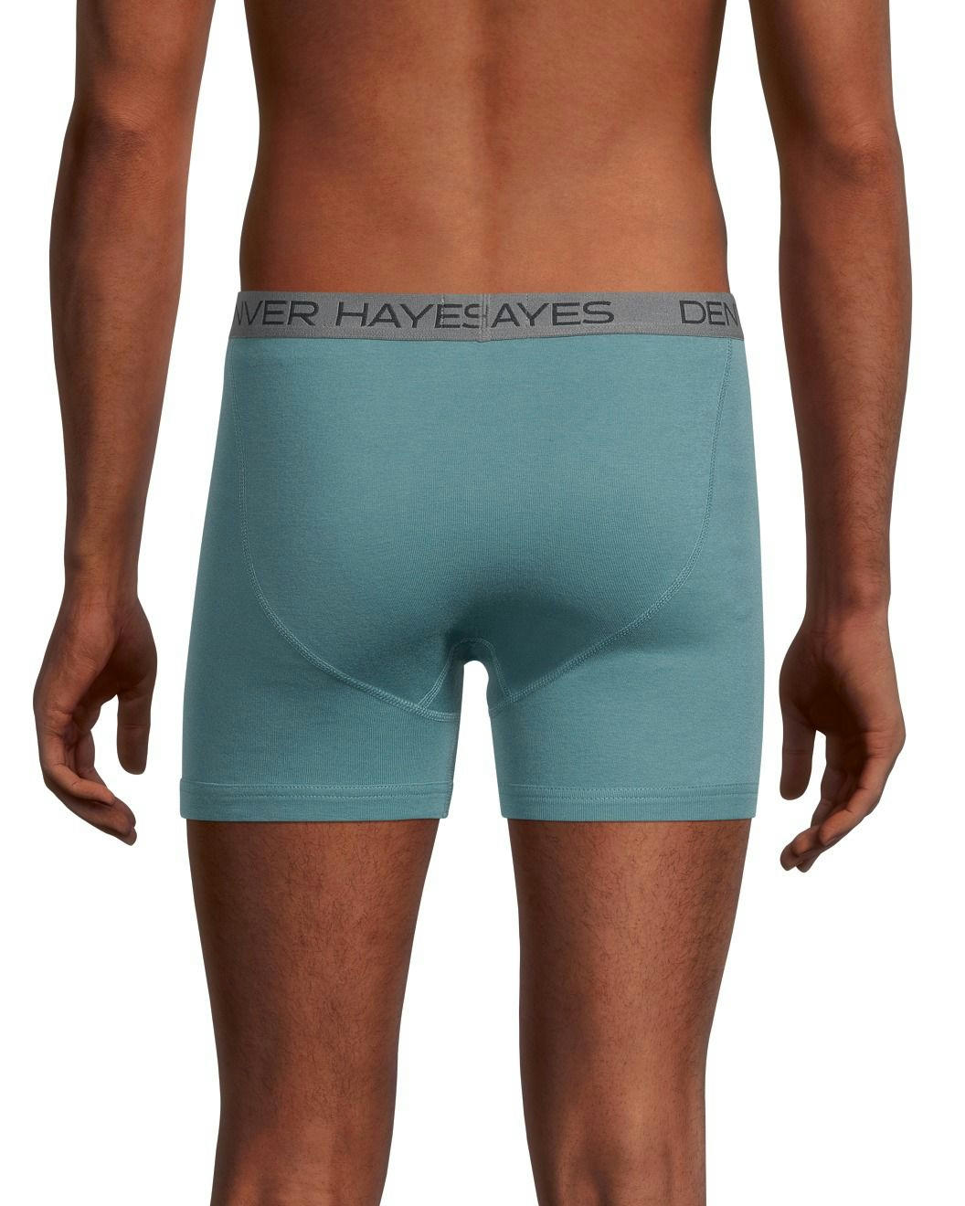Denver Hayes Men's 3 Pack Solid Boxer Briefs
