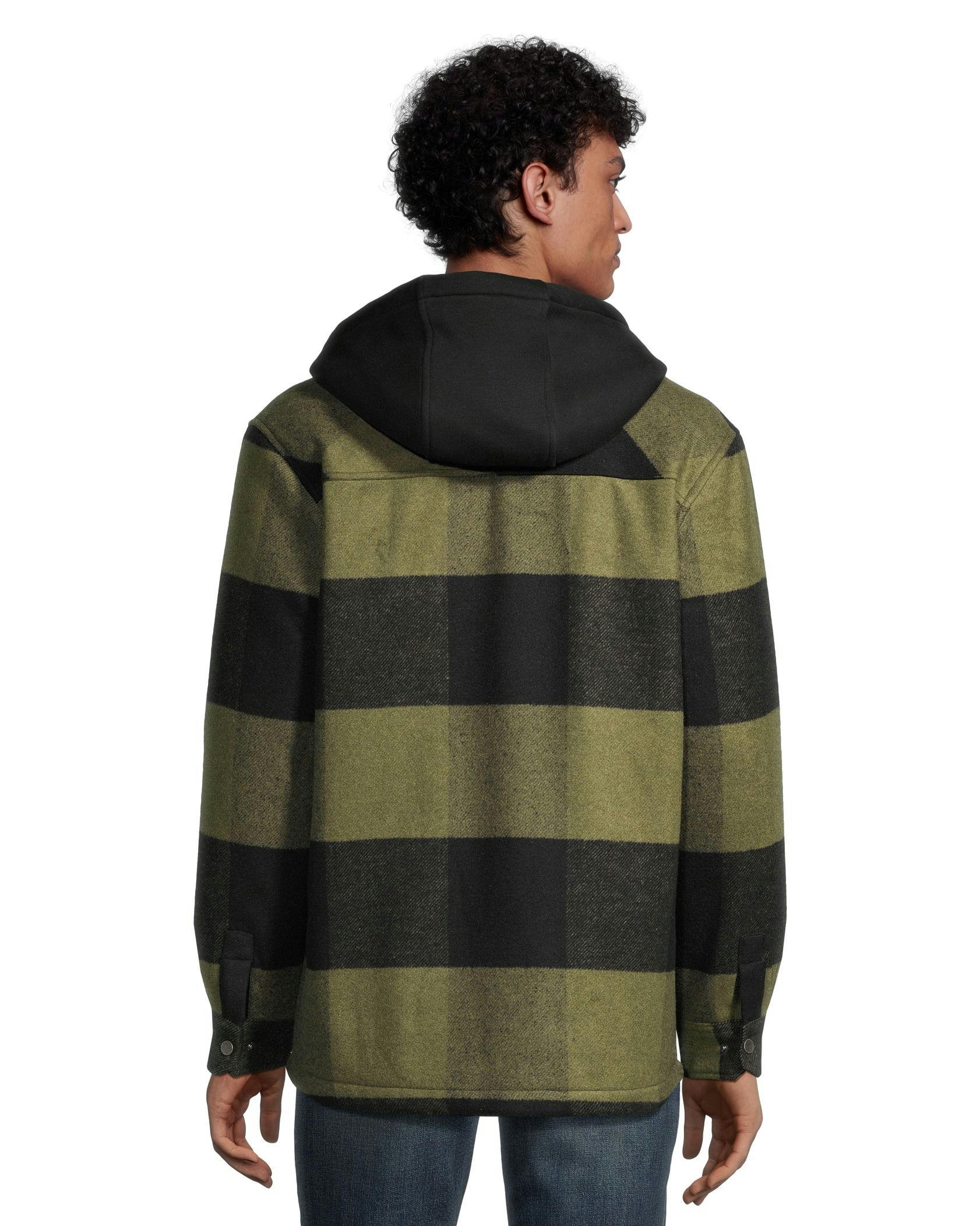 Boston Traders Men's Buffalo Plaid Casual Jacket