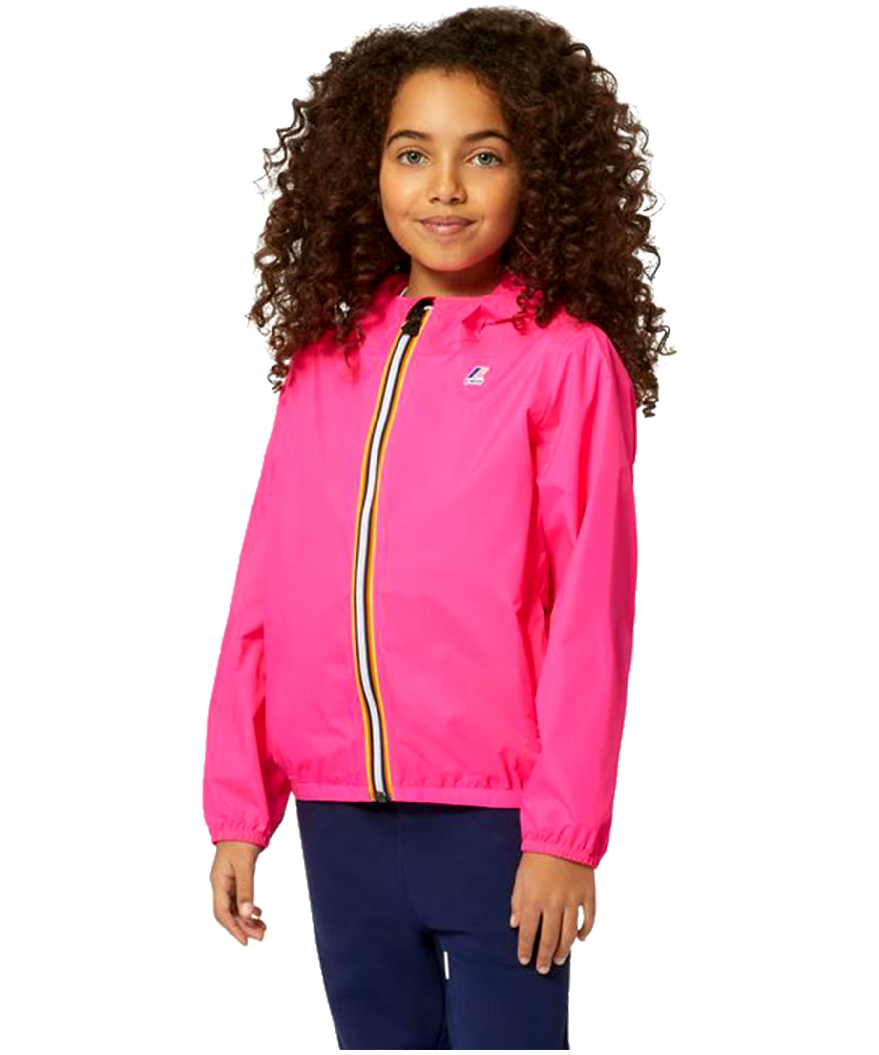 KWAY Kids' Unisex Le Vrai 3.0 Claude Water Resistant Rain Jacket