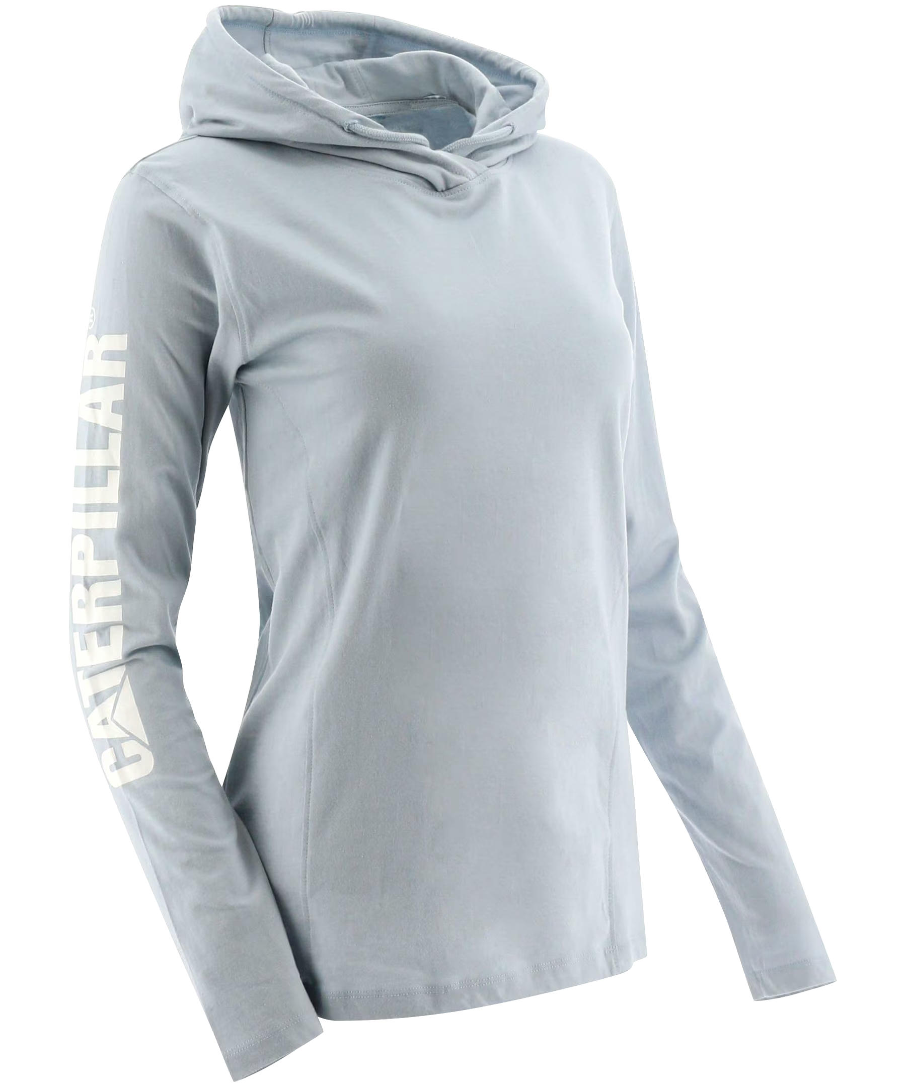 Caterpillar - CAT Women's UPF Long Sleeve Hooded Work T Shirt