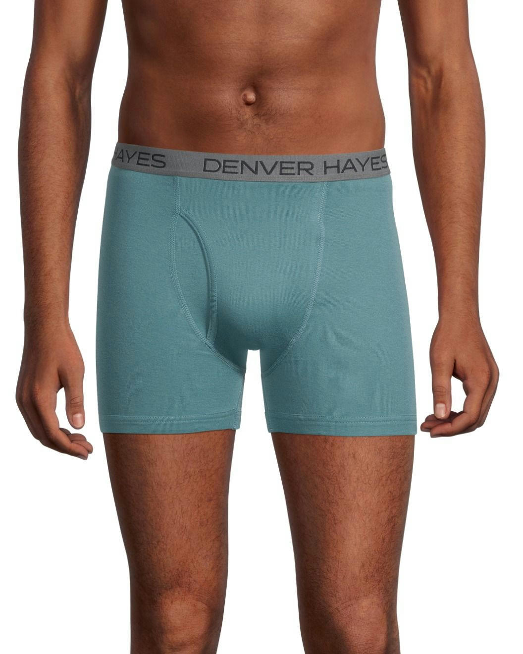 Denver Hayes Men's 3 Pack Solid Boxer Briefs