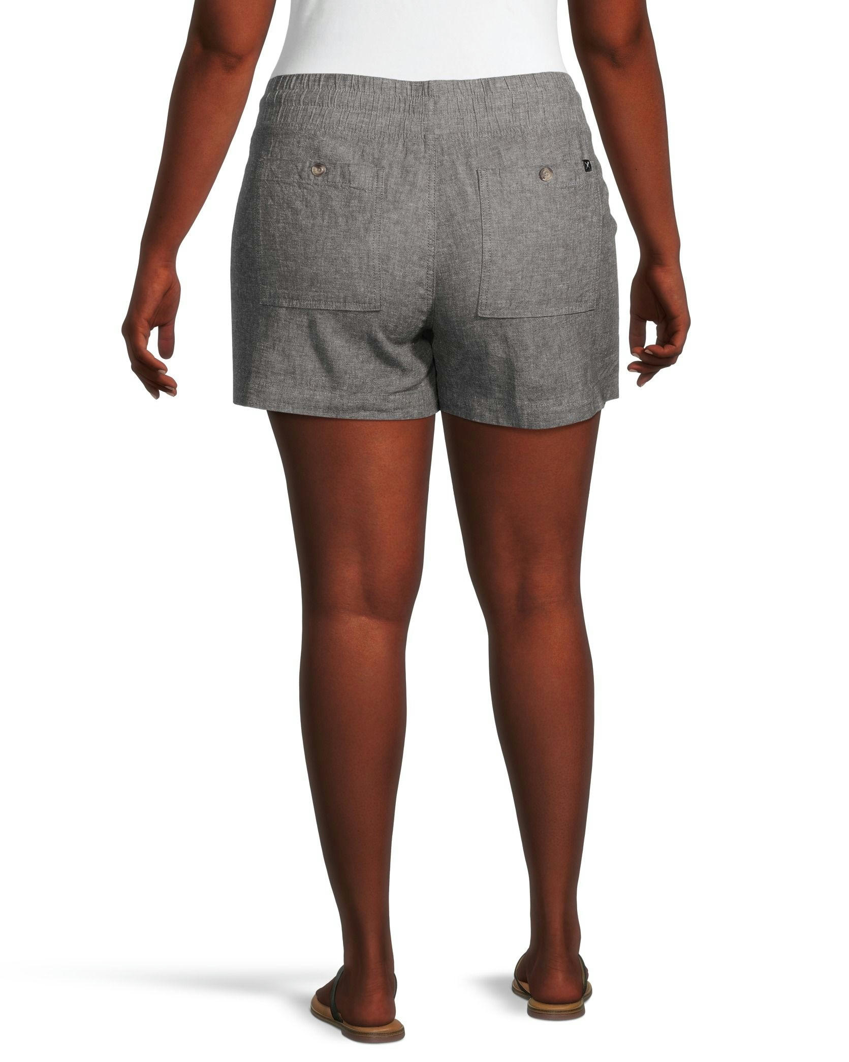 Women's Linen Blend Shorts