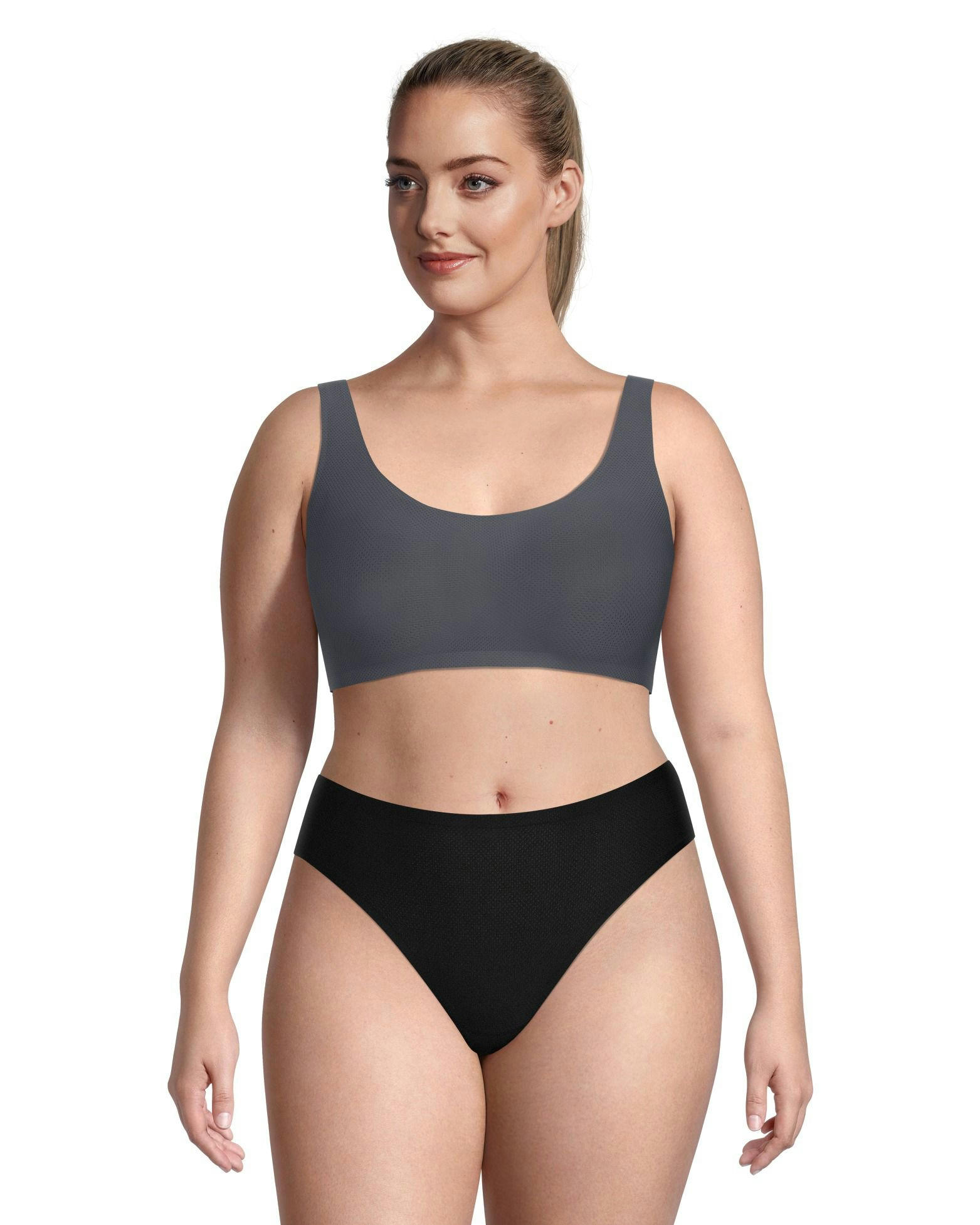 Denver Hayes Women's Invisible Mesh Wireless Bra