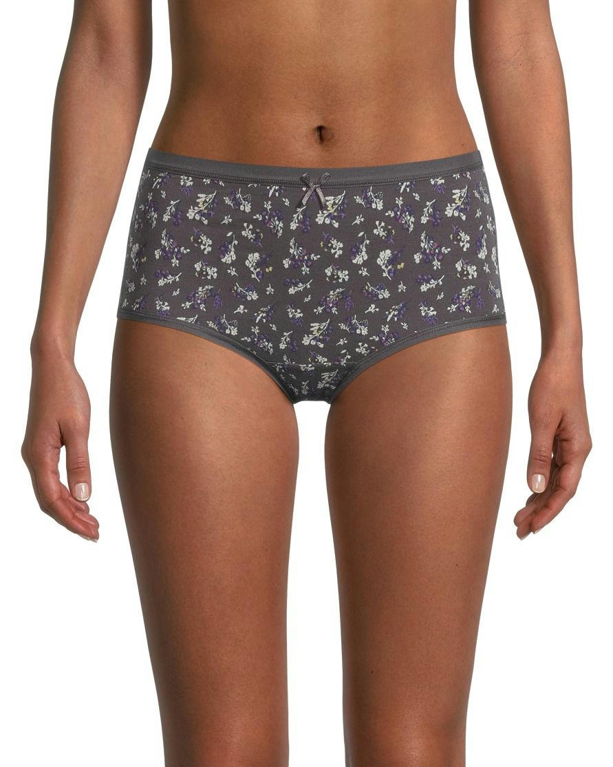 Denver Hayes Women's 2 Pack Cotton Stretch Modern Brief Underwear