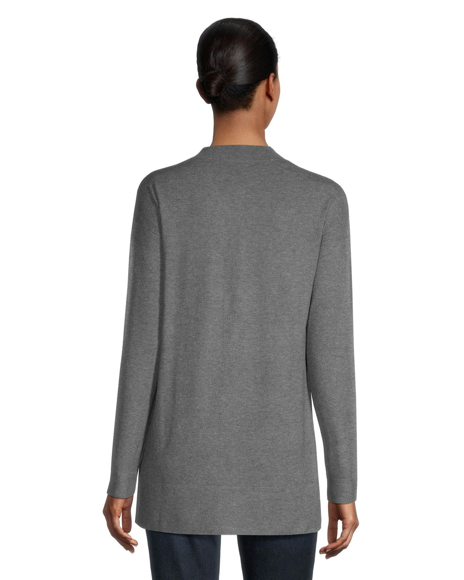 Denver Hayes Women's Knit Semi Fitted Open Cardigan