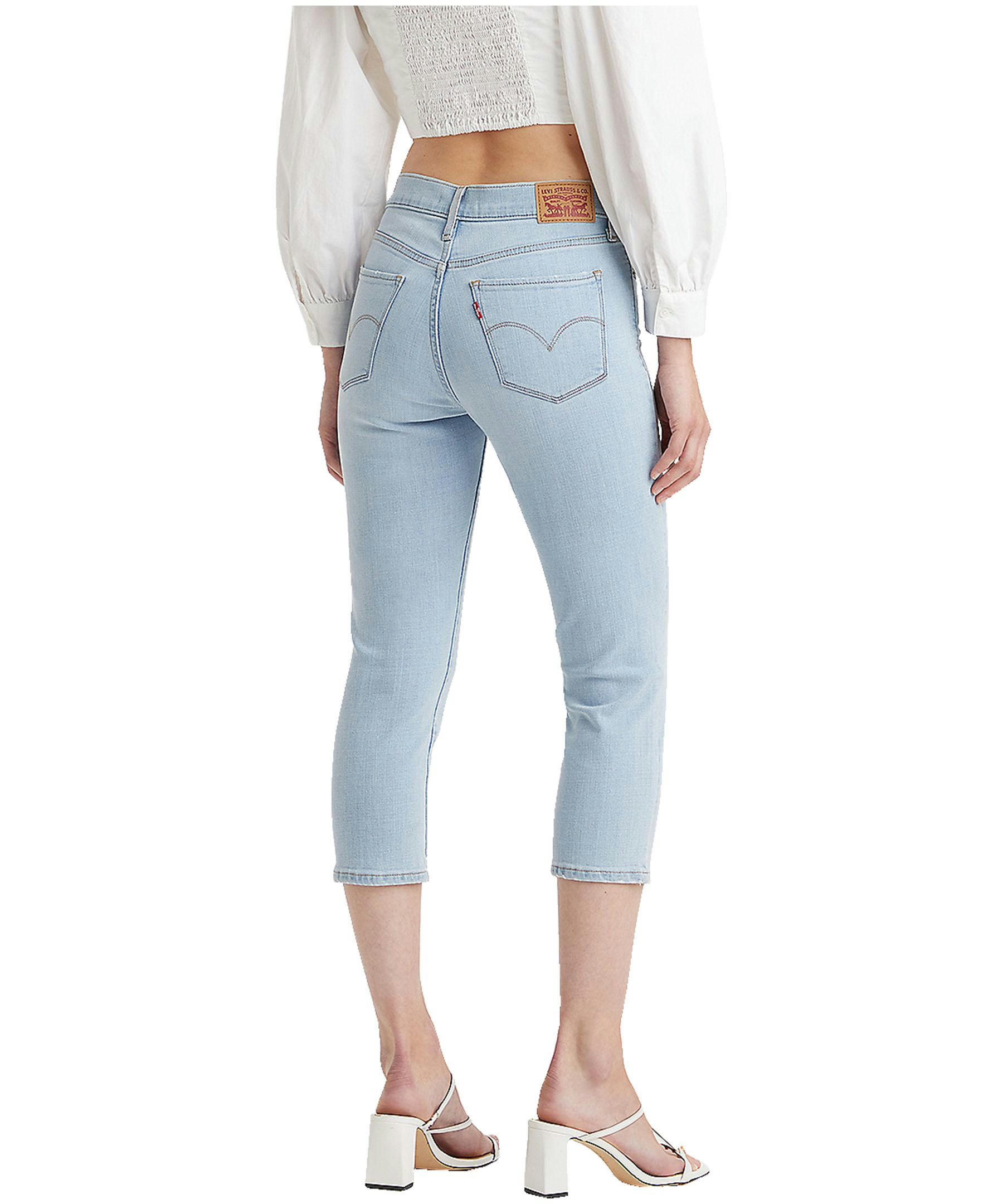 Levi's Women's 311 Shaping Skinny Mid Rise Capri Jeans