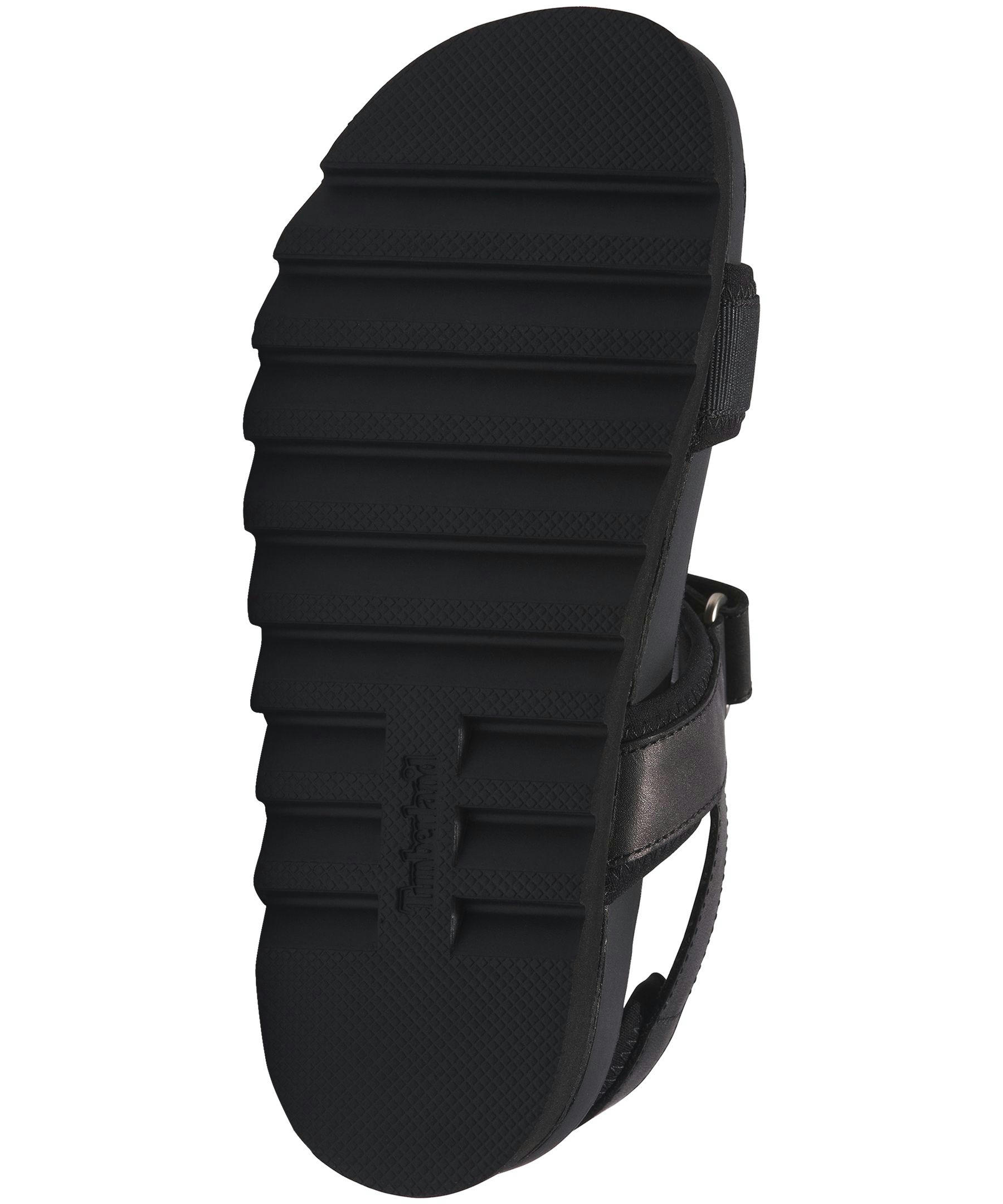 Timberland Women's Santa Monica Sunrise Leather Strap Sandals - Black