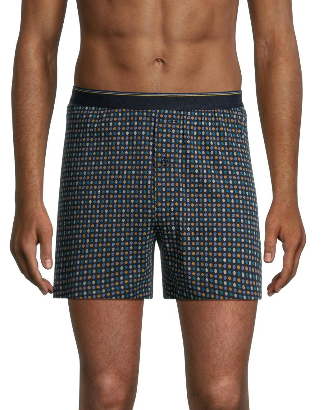 Denver Hayes Men's 2 Pack Yarn Dye Loose Fit Boxer Briefs